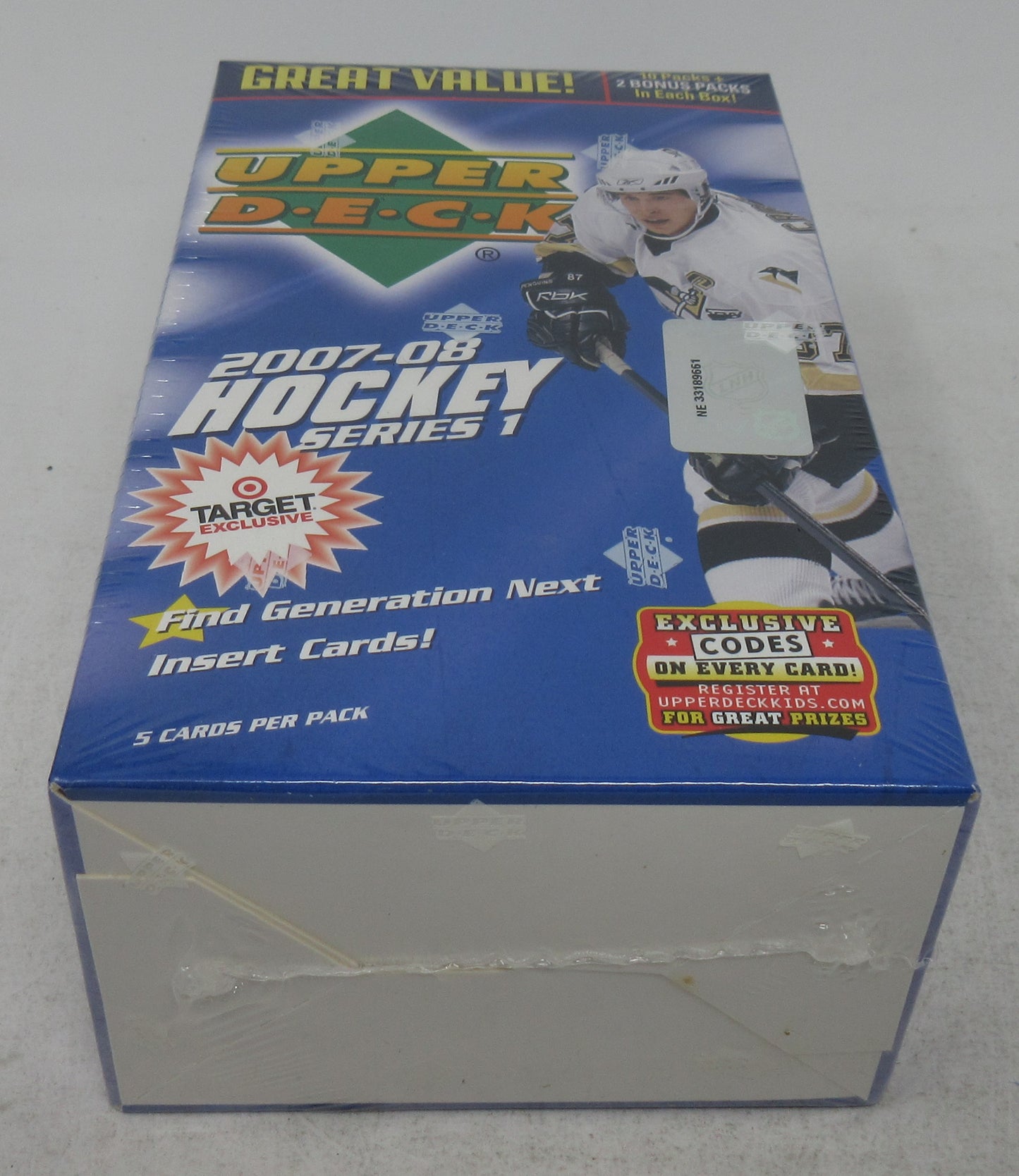 2007/08 Upper Deck Hockey Series 1 Blaster Box (12/5)
