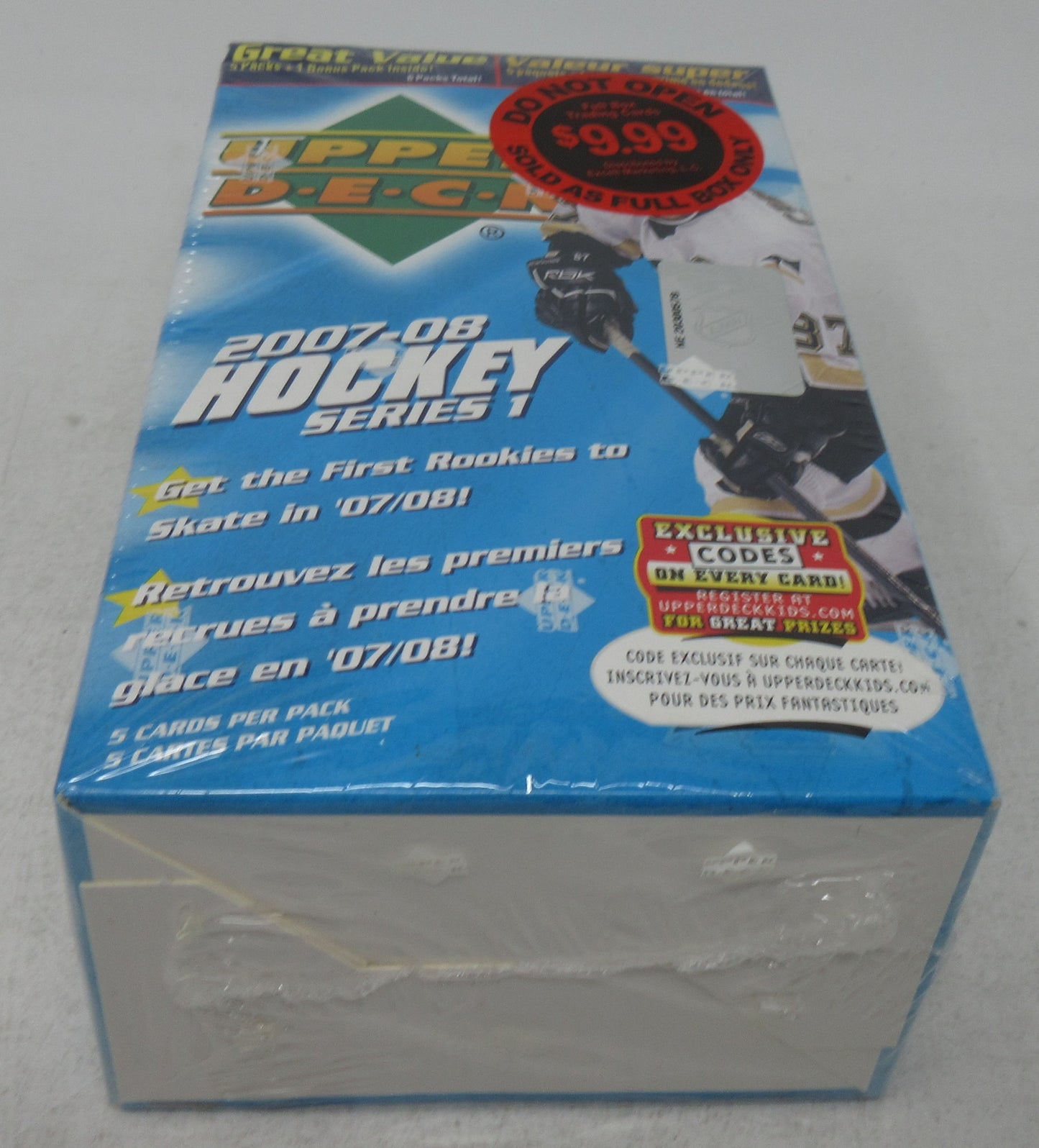 2007/08 Upper Deck Hockey Series 1 Blaster Box (6/5)