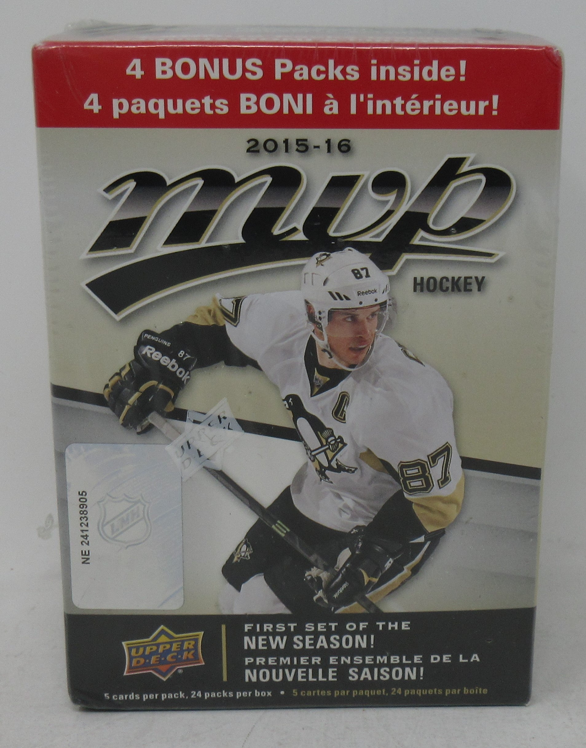 2015/16 Upper Deck MVP Hockey Blaster Box (24/5)