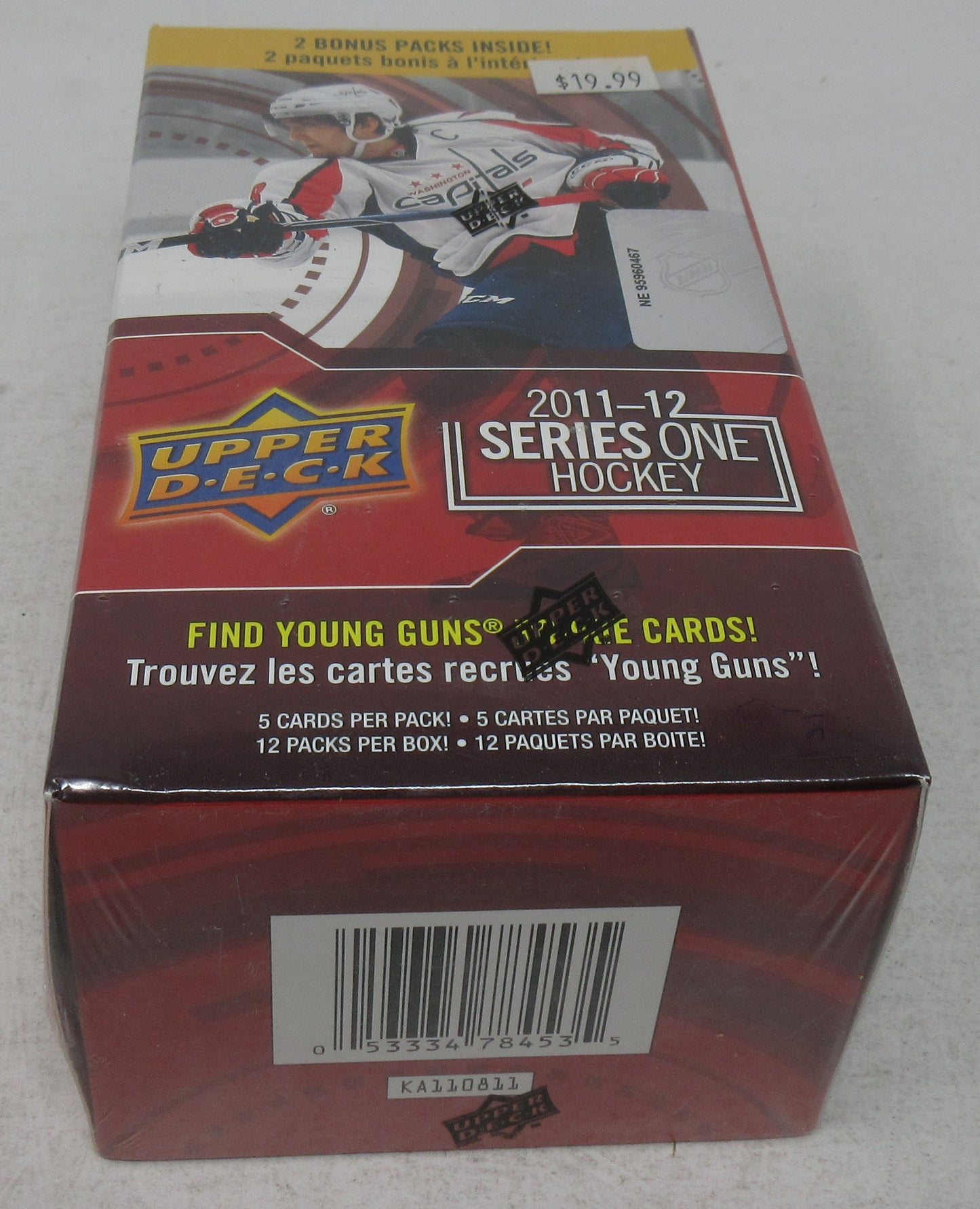2011/12 Upper Deck Hockey Series 1 Blaster Box (12/5)