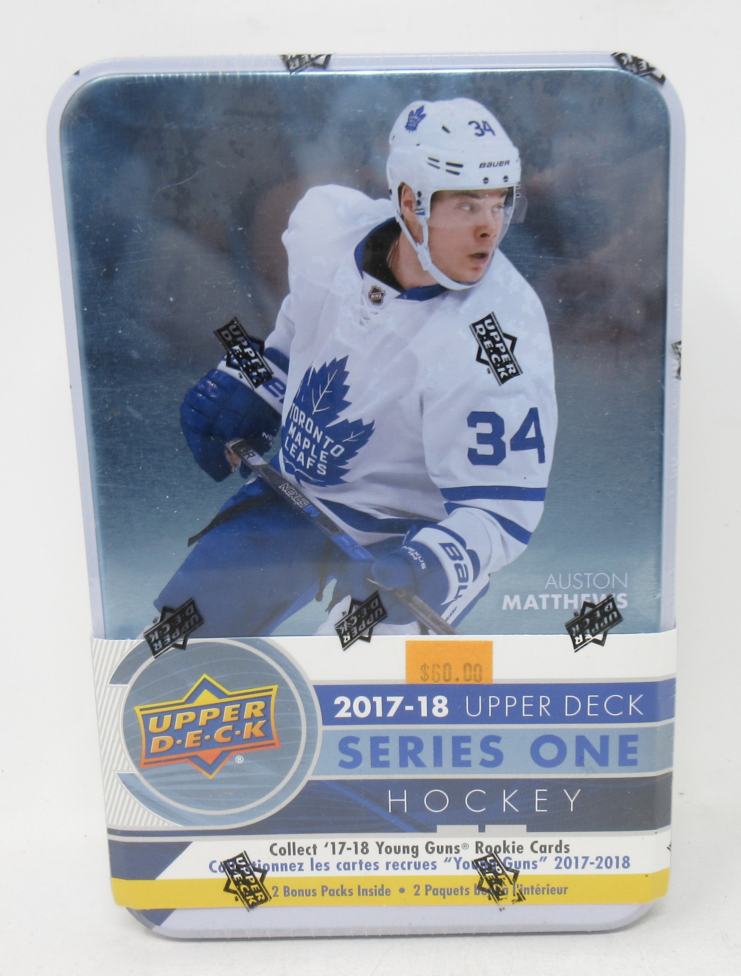2017/18 Upper Deck Hockey Series 1 Box Tin (12/8)