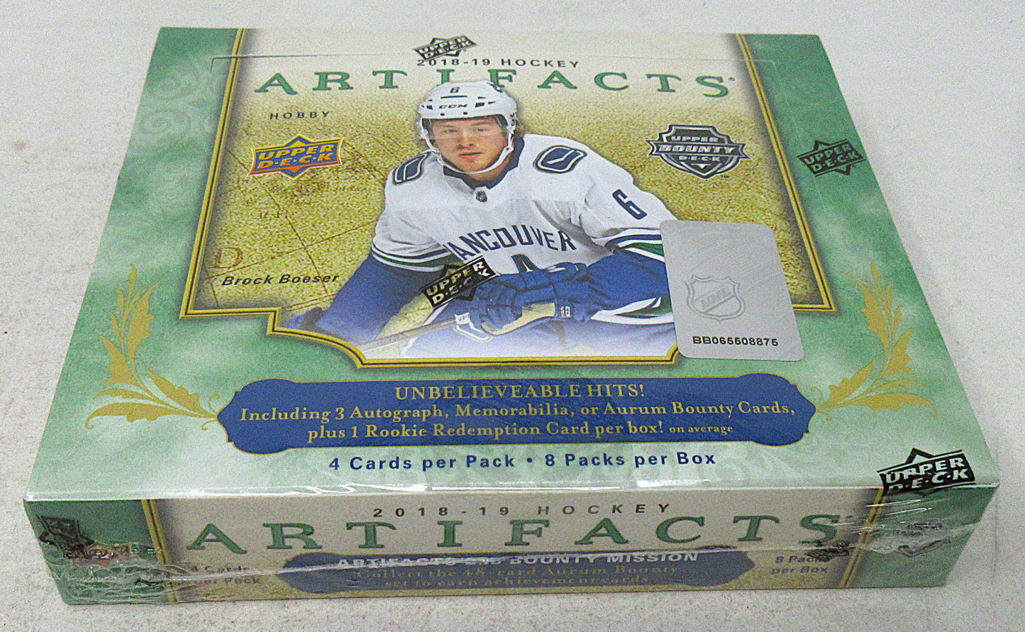 2018/19 Upper Deck Artifacts Hockey Box (Hobby) (8/4)