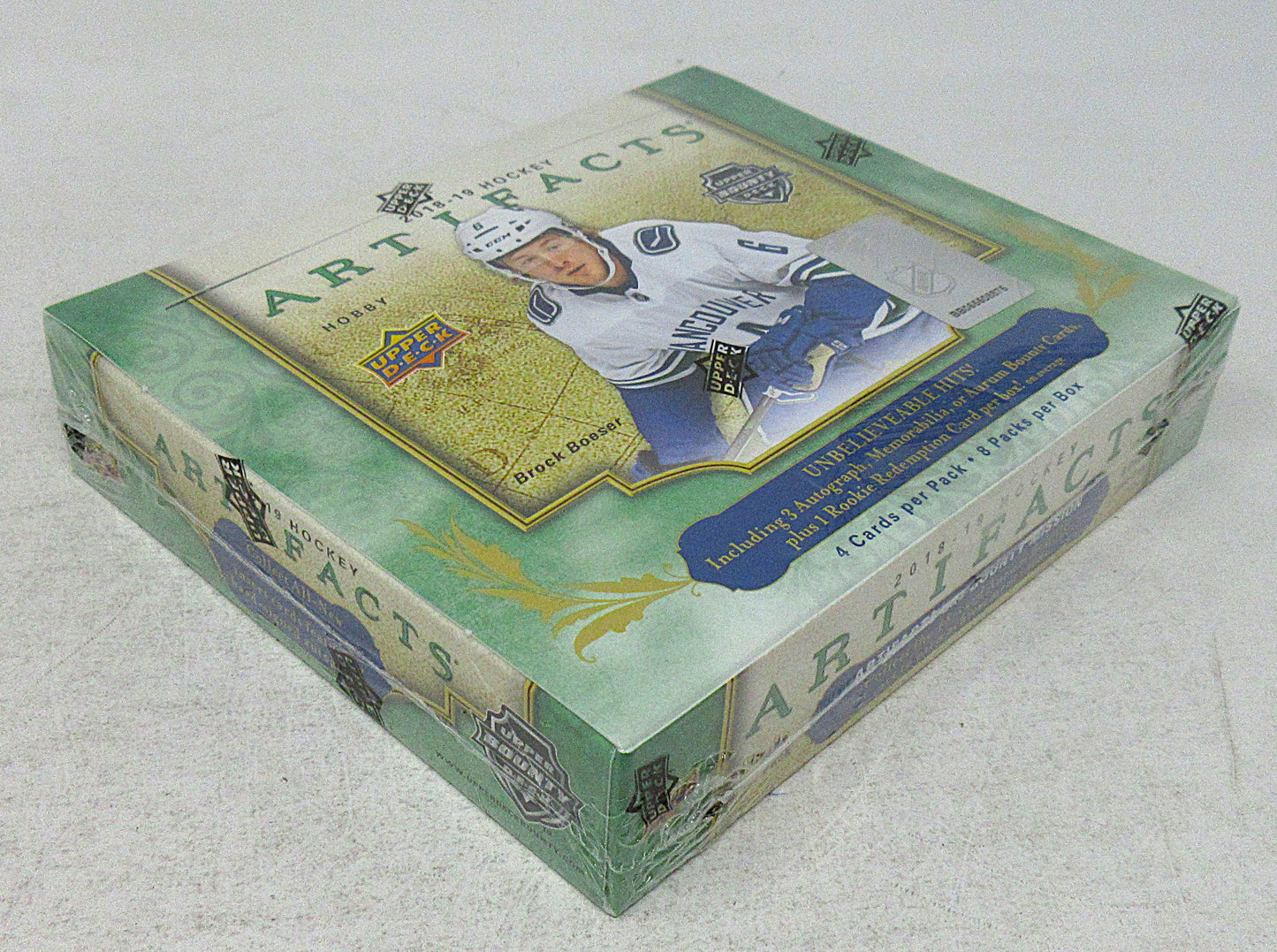 2018/19 Upper Deck Artifacts Hockey Box (Hobby) (8/4)