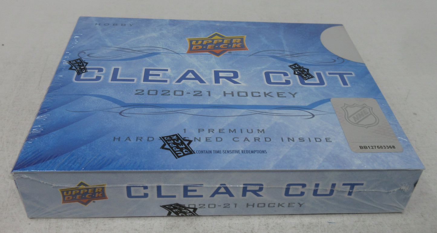 2020/21 Upper Deck Clear Cut Hockey Box (Hobby) (1)