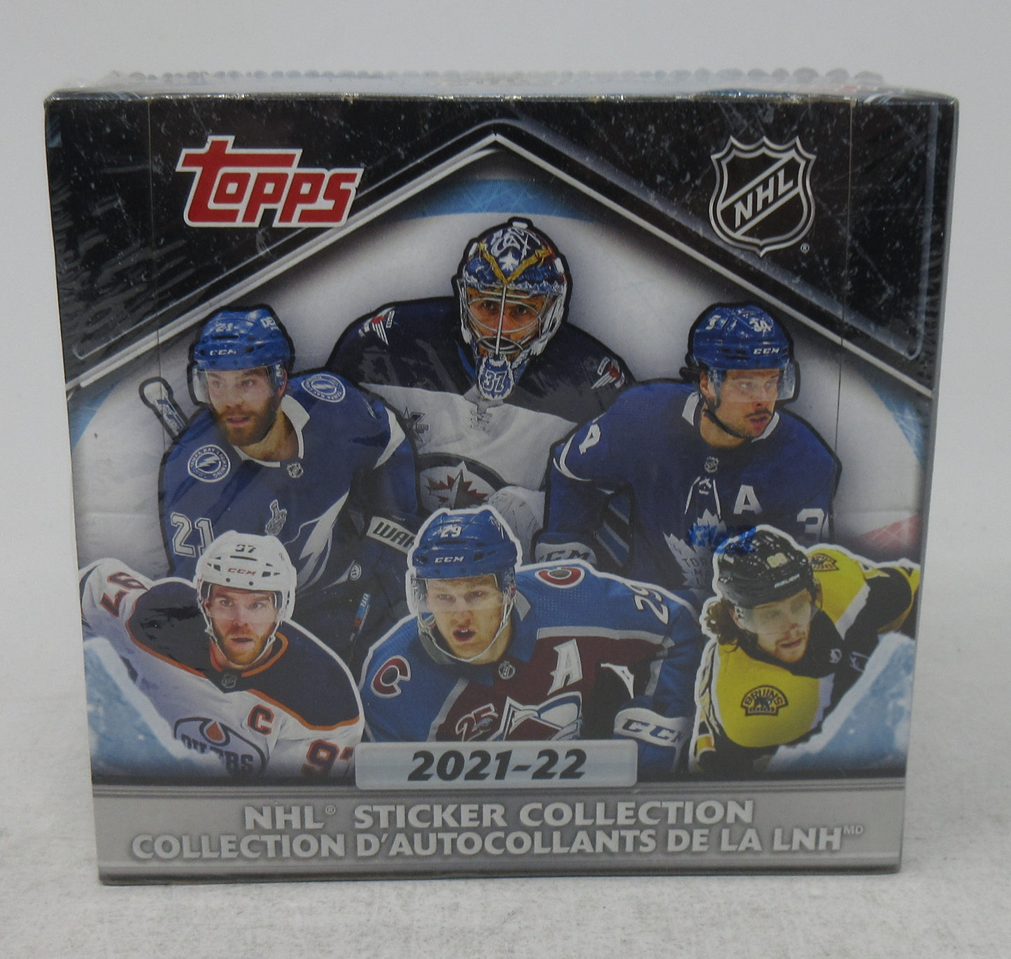 2021/22 Topps Hockey NHL Sticker Collection Box (50/5)