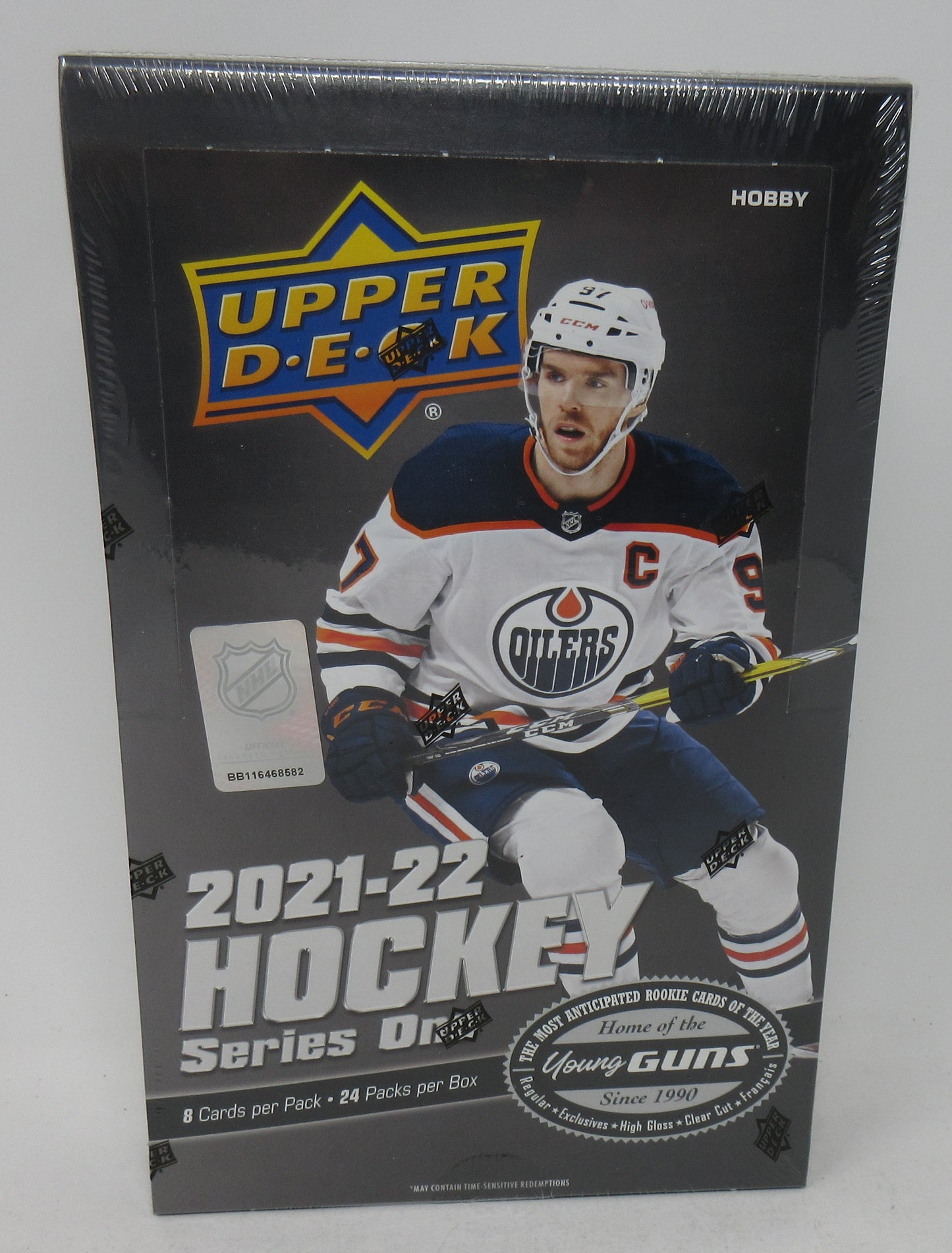 2021/22 Upper Deck Hockey Series 1 Box (Hobby) (24/8)