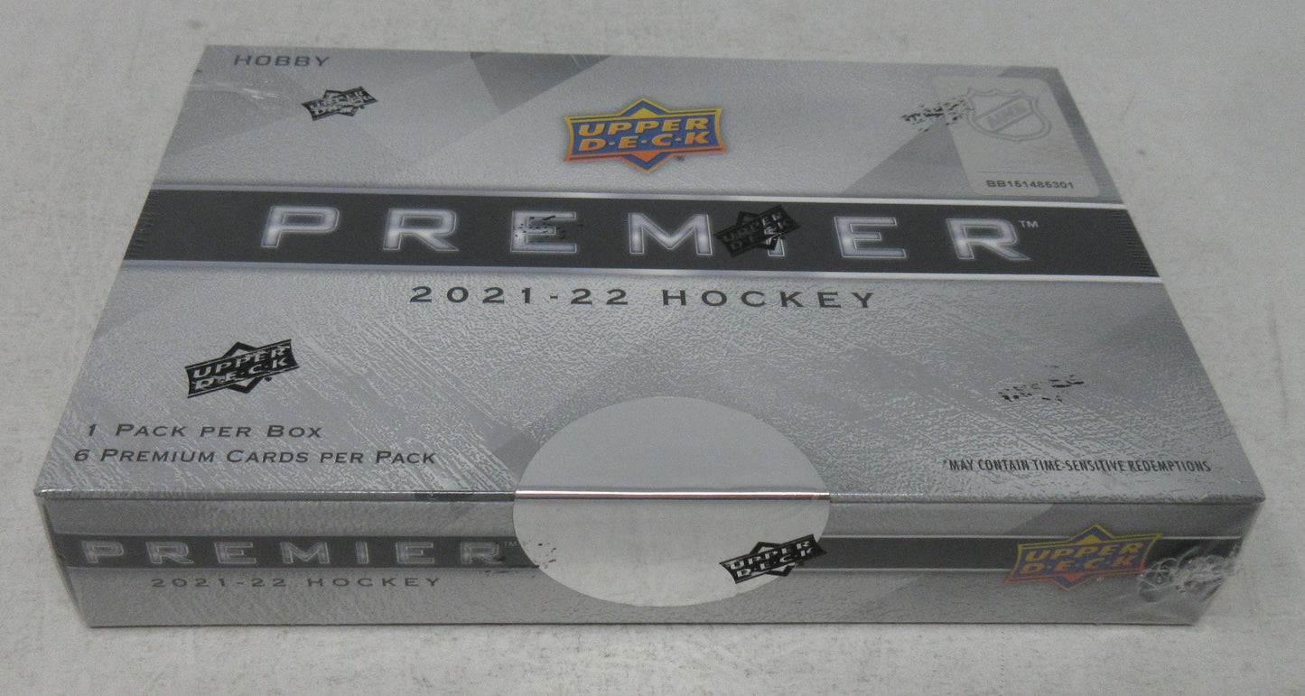 2021/22 Upper Deck Premier Hockey Box (Hobby) (1/6)