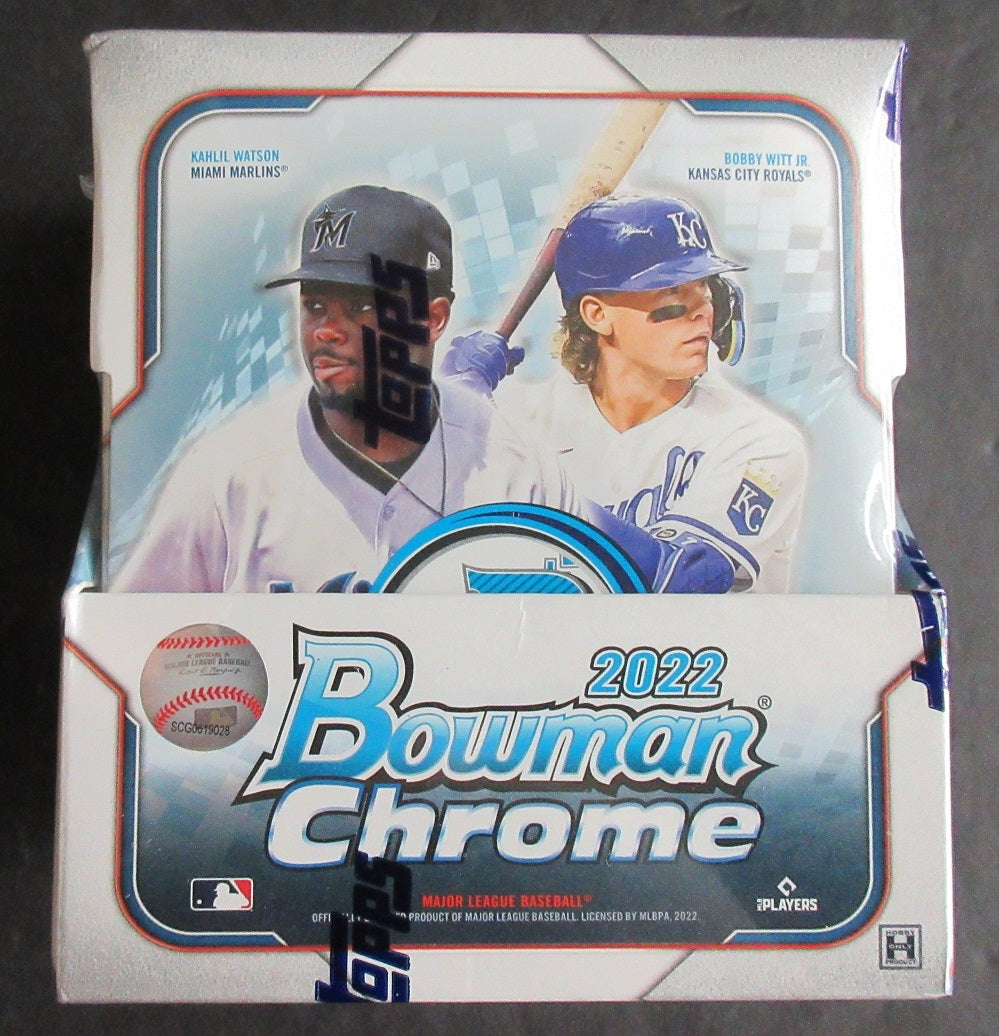 2022 Bowman Chrome Baseball Box (Hobby) (2/6/5)