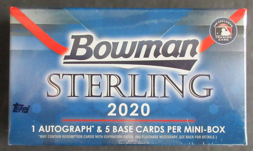 2020 Bowman Sterling Baseball Mini Box (Hobby) (1/6)