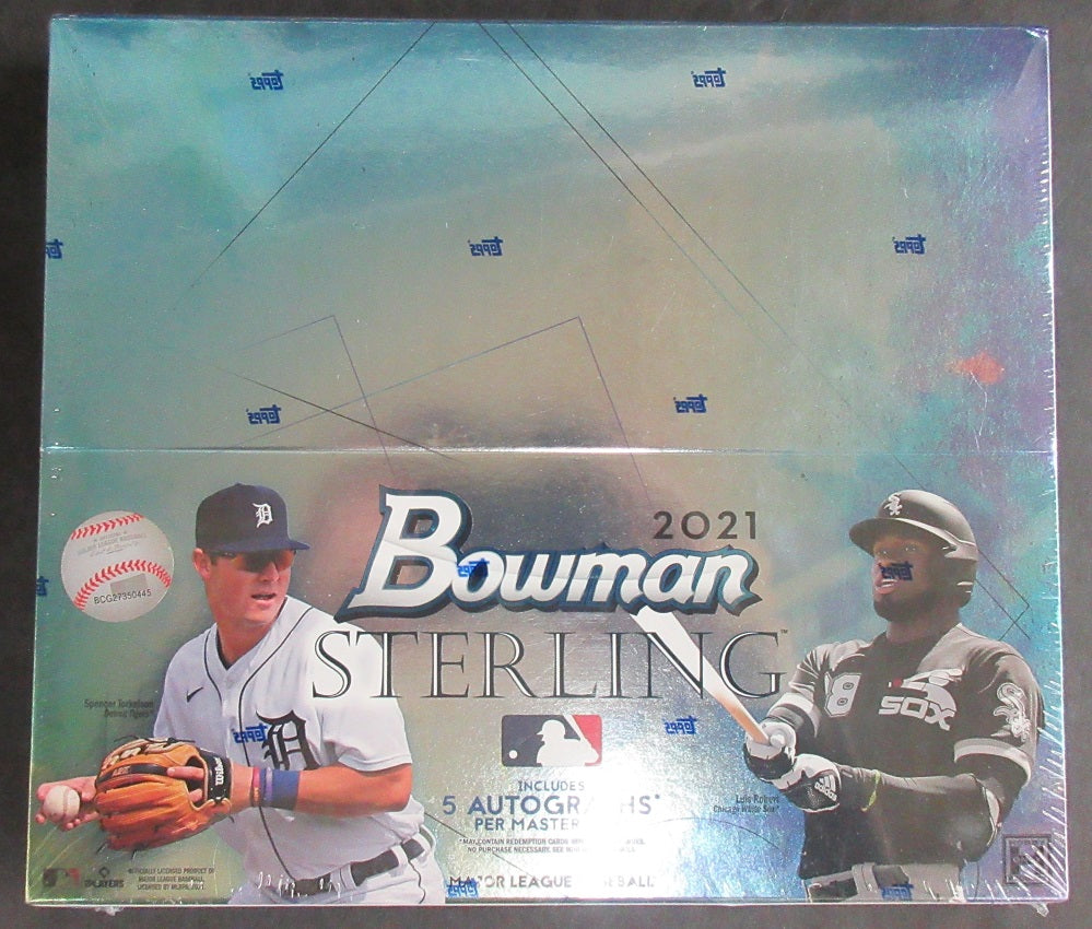 2021 Bowman Sterling Baseball Box (Hobby) (5/6)