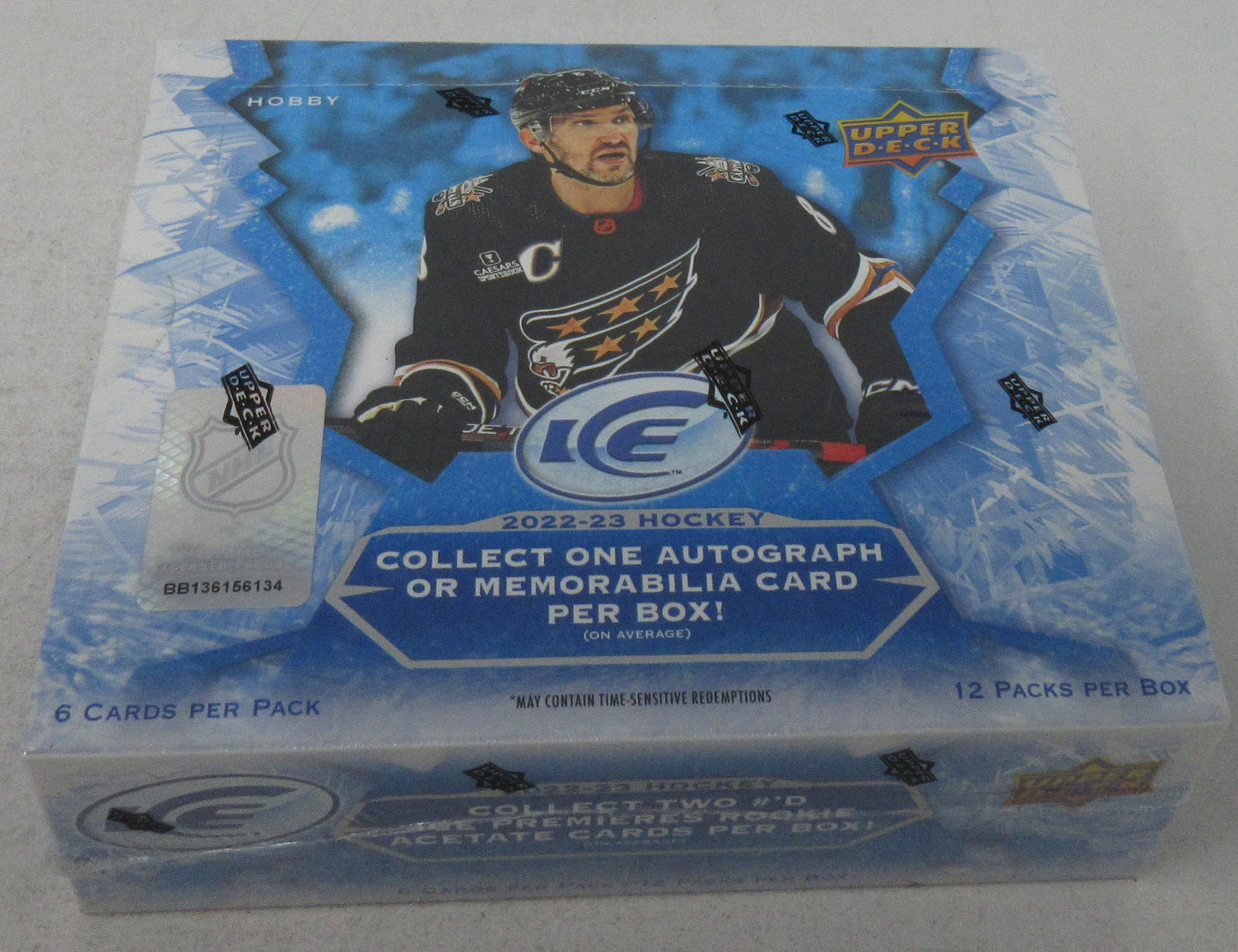 2022/23 Upper Deck Ice Hockey Box (Hobby) (12/6)