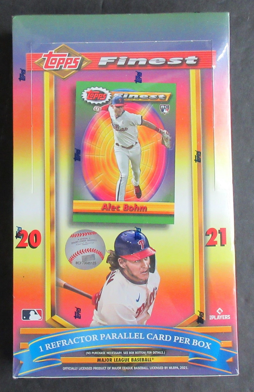 2021 Topps Finest Flashback Baseball Box