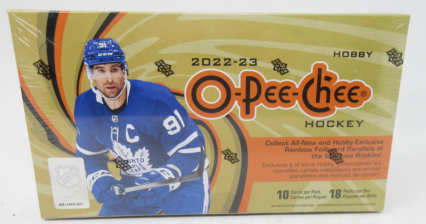 2022/23 Upper Deck OPC O-Pee-Chee Hockey Box (Hobby) (18/10)