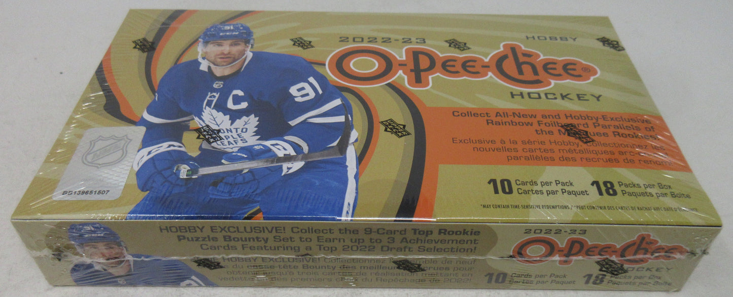 2022/23 Upper Deck OPC O-Pee-Chee Hockey Box (Hobby) (18/10)