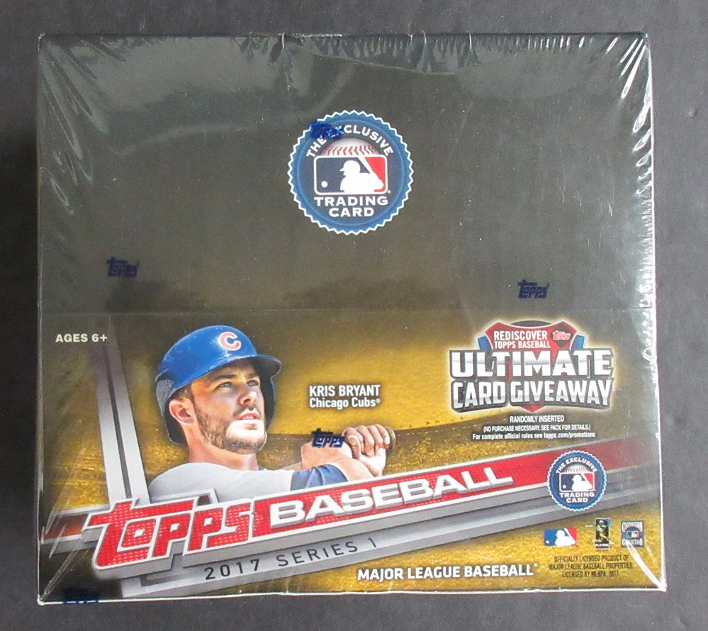 2017 Topps Baseball Series 1 Box (Retail) (24/12)