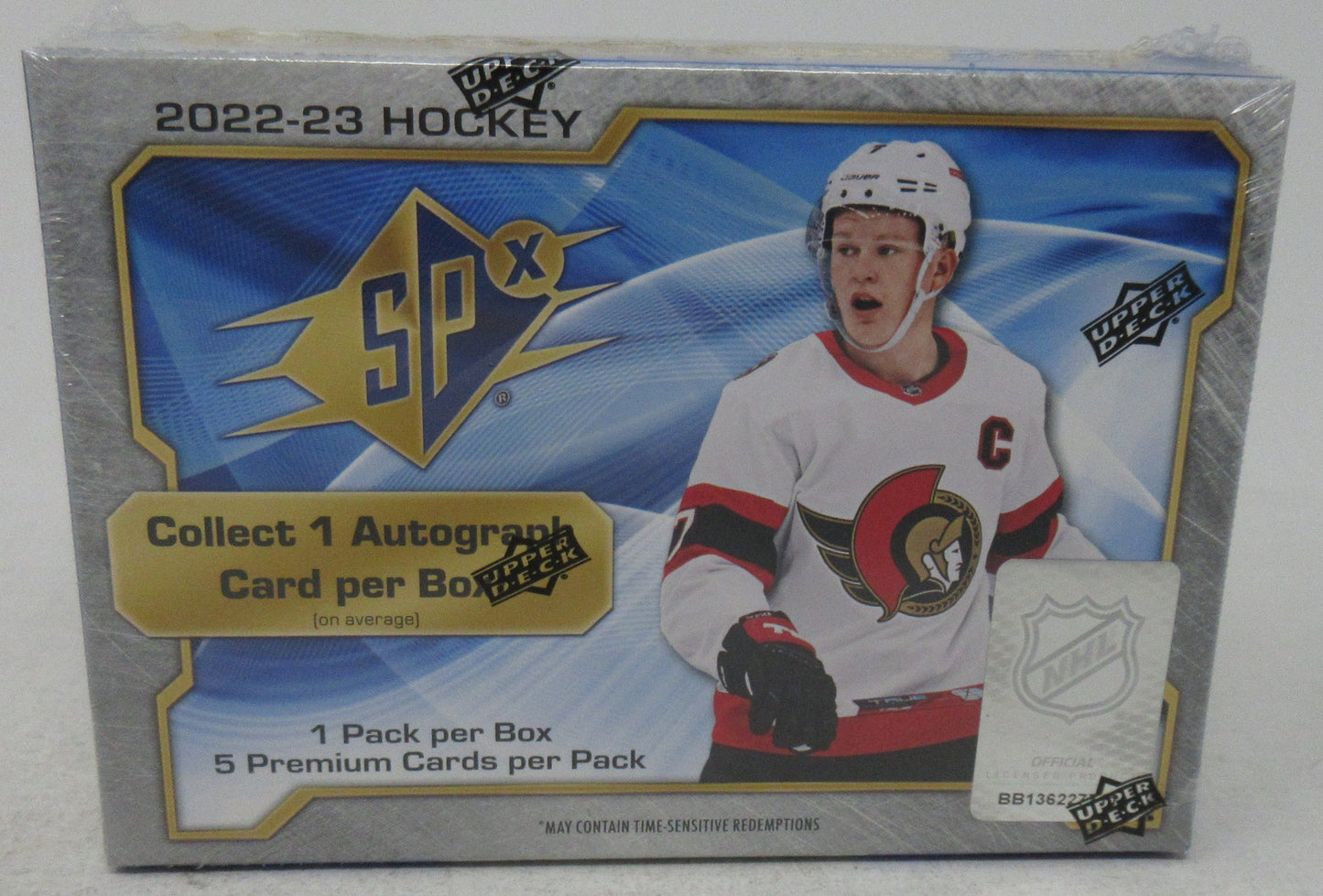 2022/23 Upper Deck SPX Hockey Box (Hobby) (1/5)
