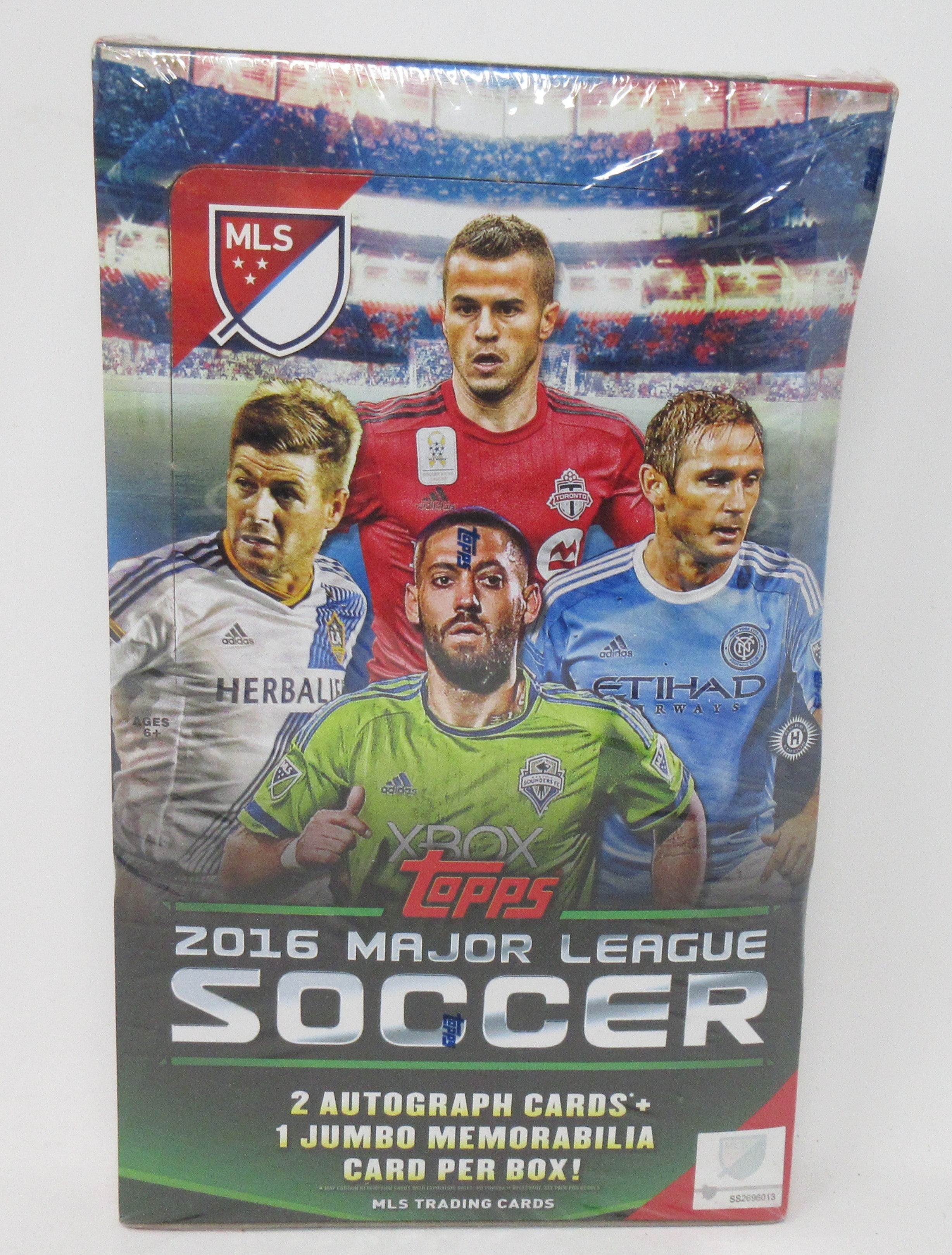 2016 Topps MLS Major League Soccer Box (Hobby)