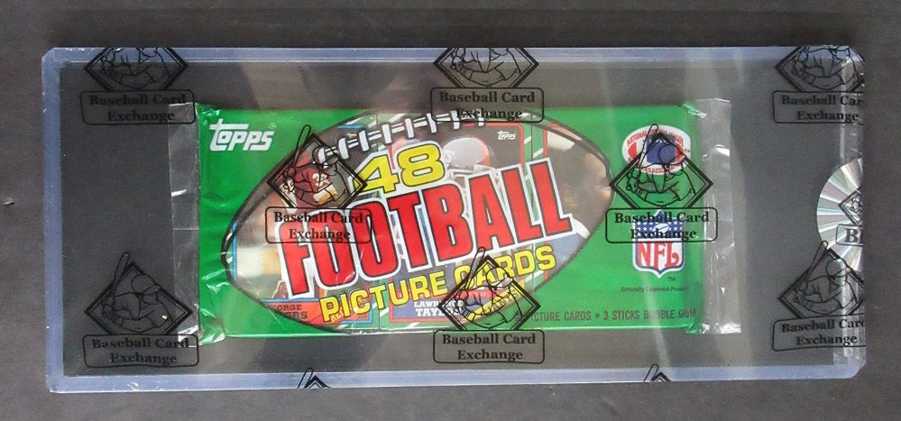 1986 Topps Football Unopened Grocery Rack Pack (BBCE)