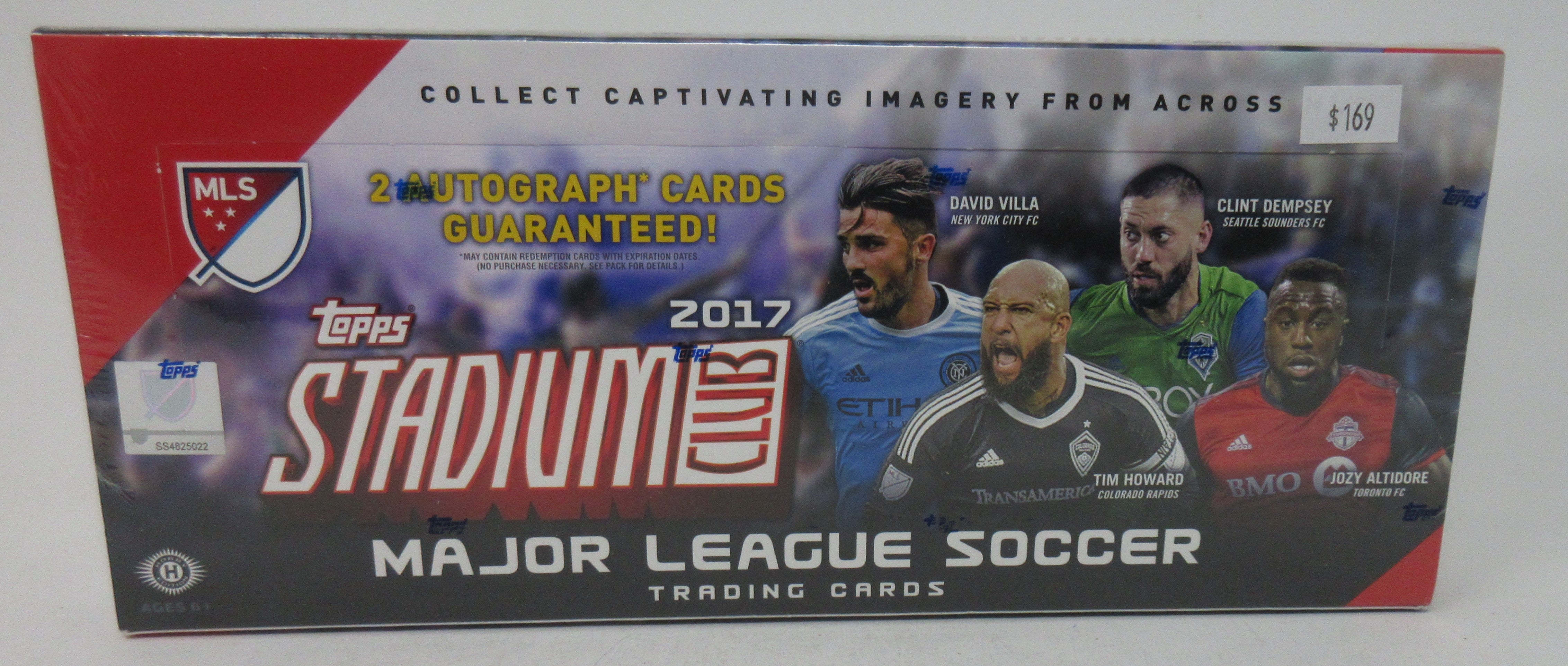 2017 Topps Stadium Club MLS Soccer Box (Hobby) (16/8)
