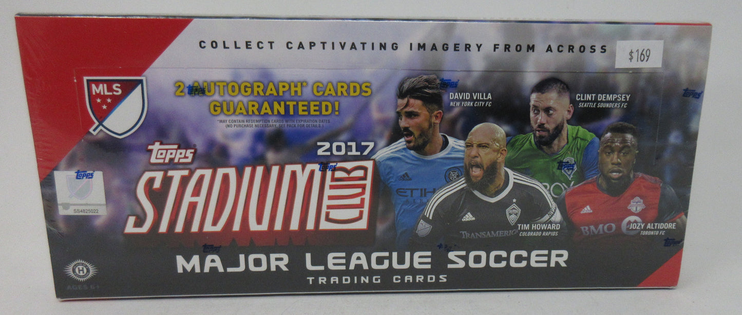 2017 Topps Stadium Club MLS Soccer Box (Hobby) (16/8)