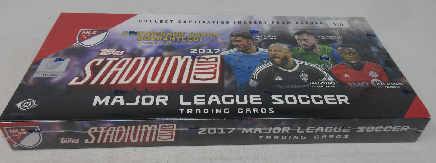 2017 Topps Stadium Club MLS Soccer Box (Hobby) (16/8)