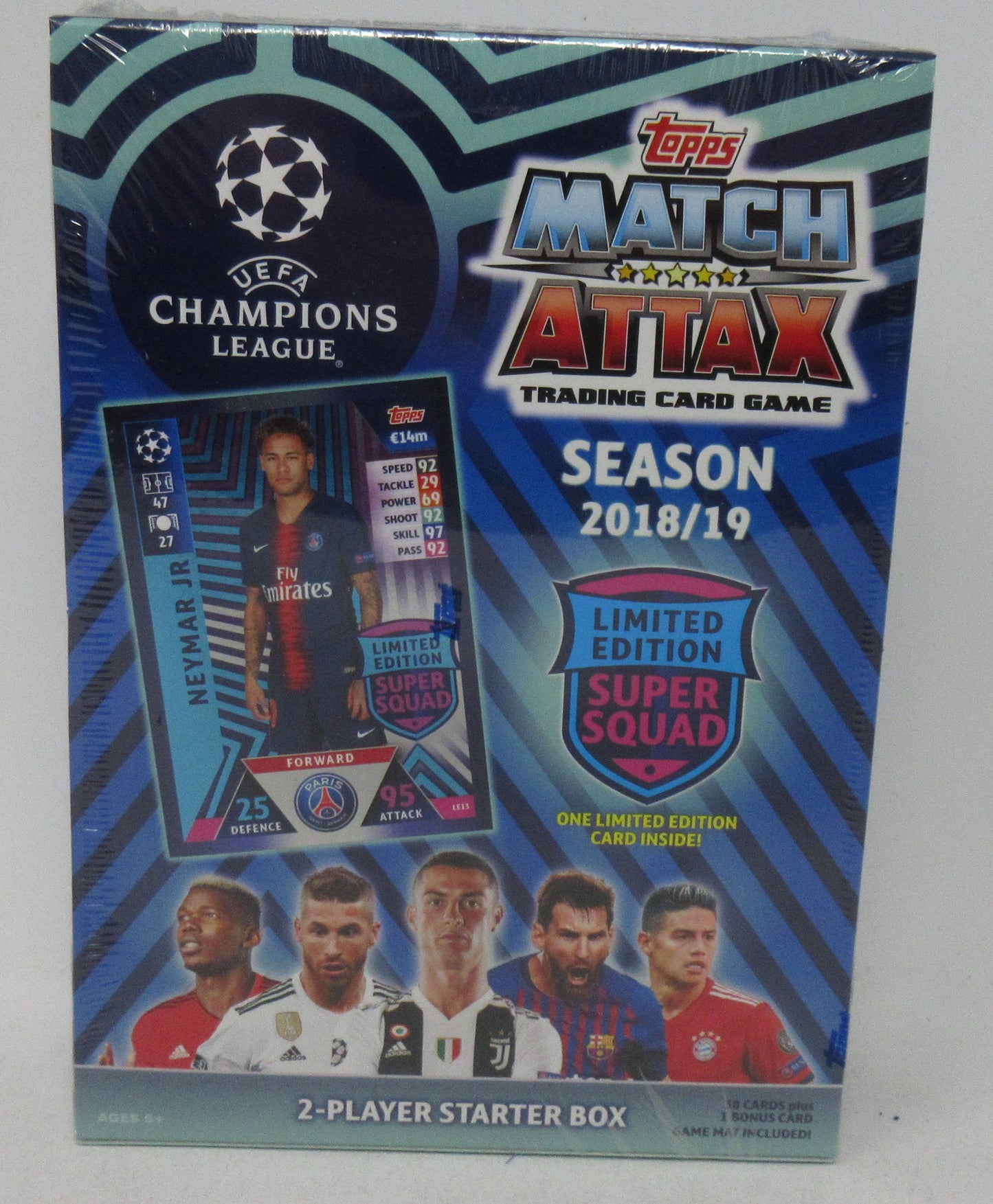 2018 2018/19 Topps Match Attax Soccer Box