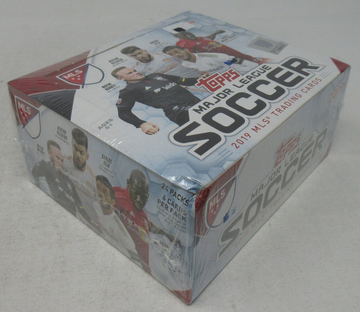 2019 Topps MLS Major League Soccer Box (Retail) (24/6)