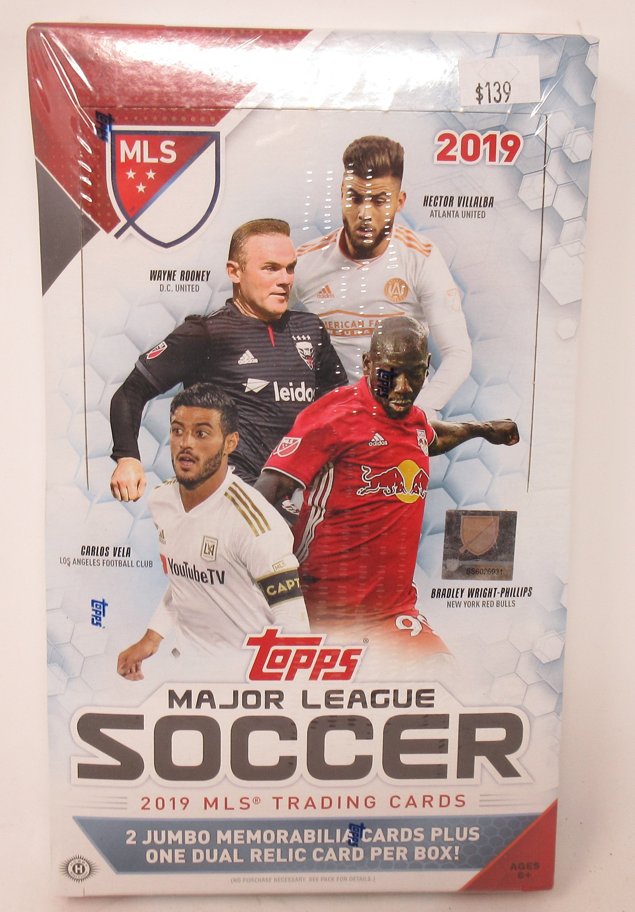 2019 Topps MLS Soccer Box (Hobby) (24/8)