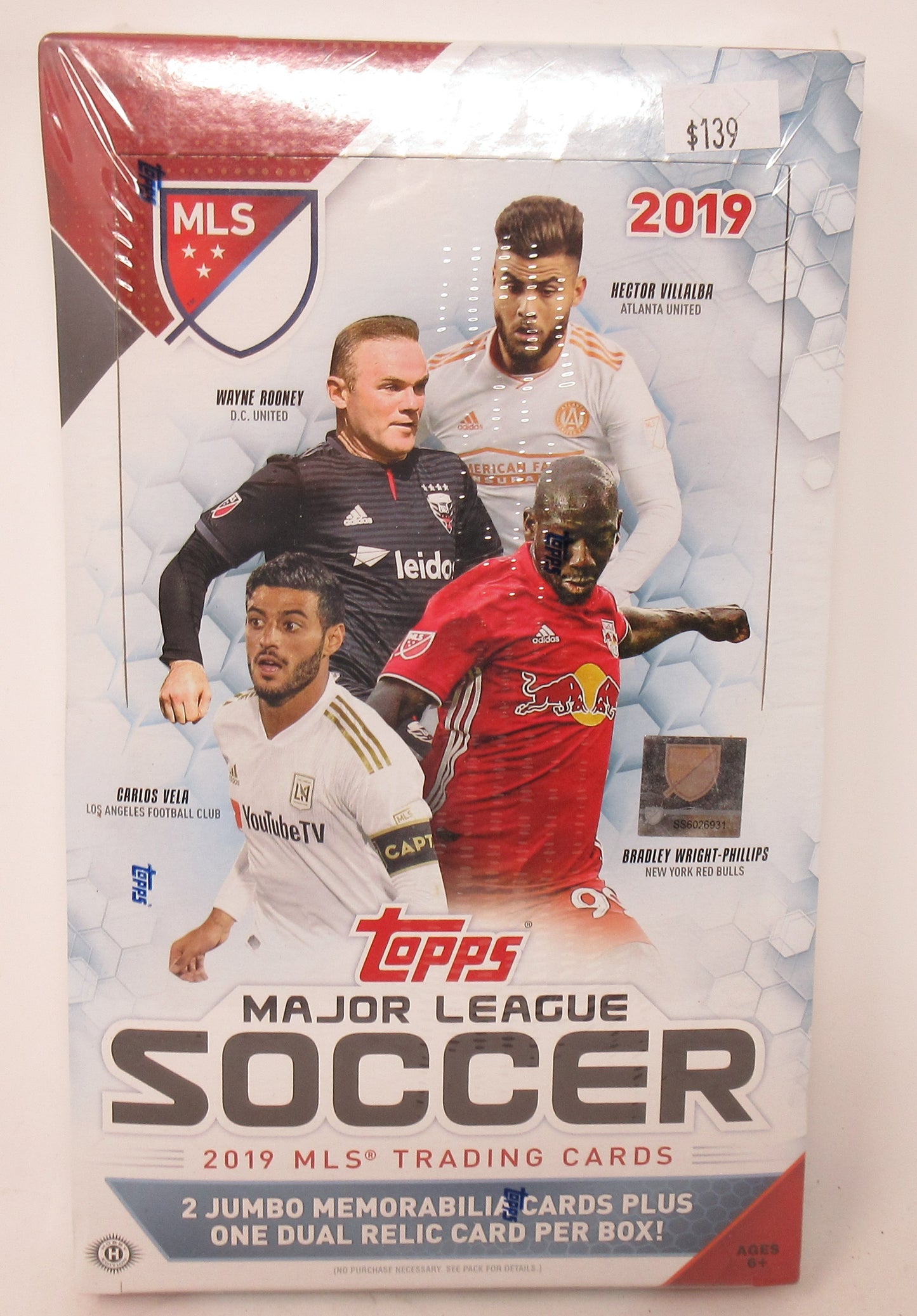 2019 Topps MLS Soccer Box (Hobby) (24/8)