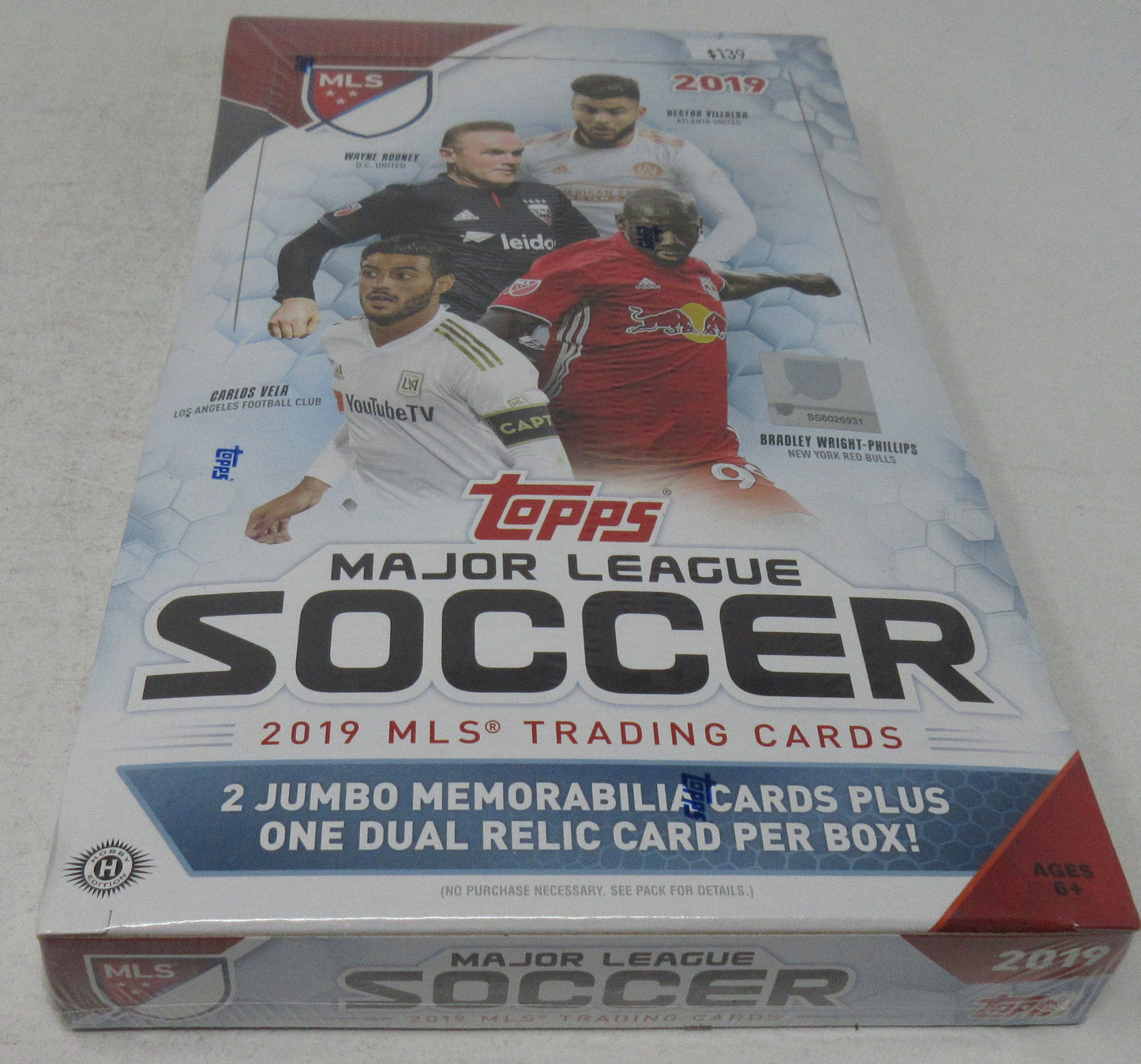 2019 Topps MLS Soccer Box (Hobby) (24/8)