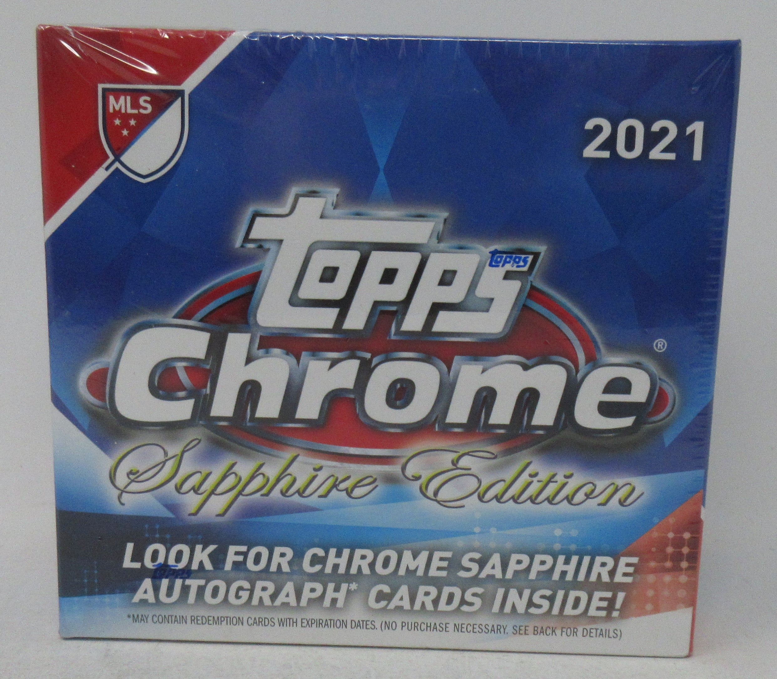 2021 Topps Chrome MLS Soccer Sapphire Edition Box (Hobby) (4/8)