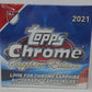 2021 Topps Chrome MLS Soccer Sapphire Edition Box (Hobby) (4/8)