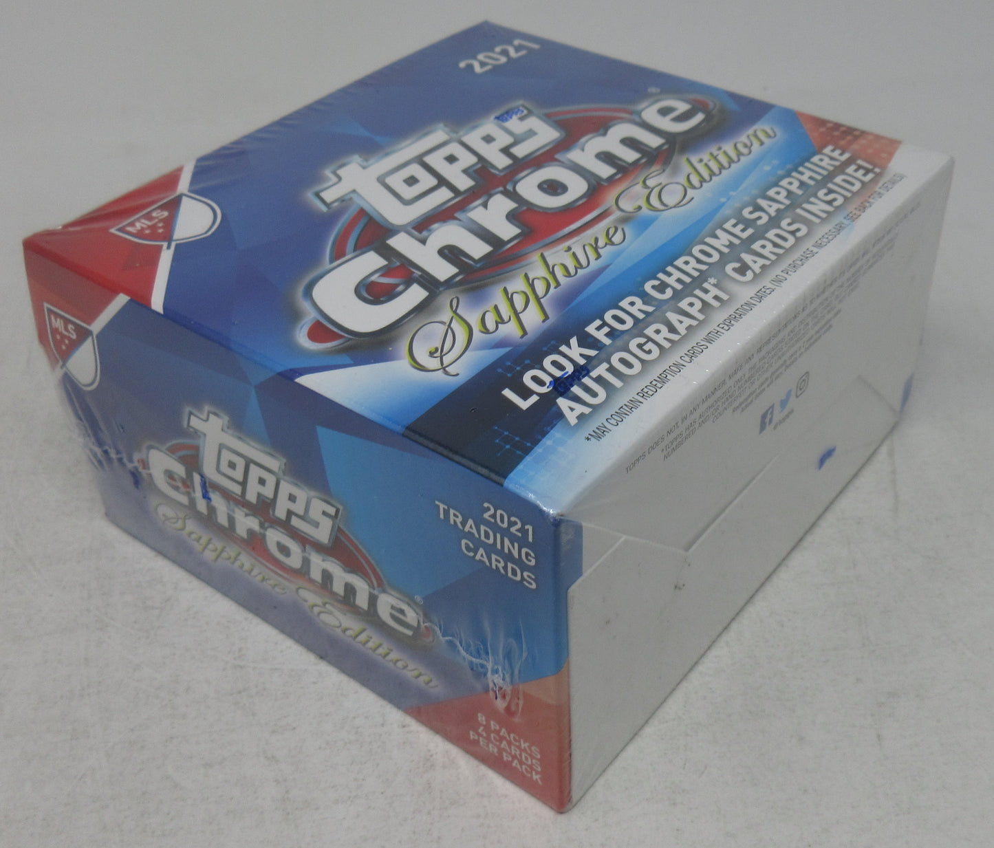 2021 Topps Chrome MLS Soccer Sapphire Edition Box (Hobby) (4/8)
