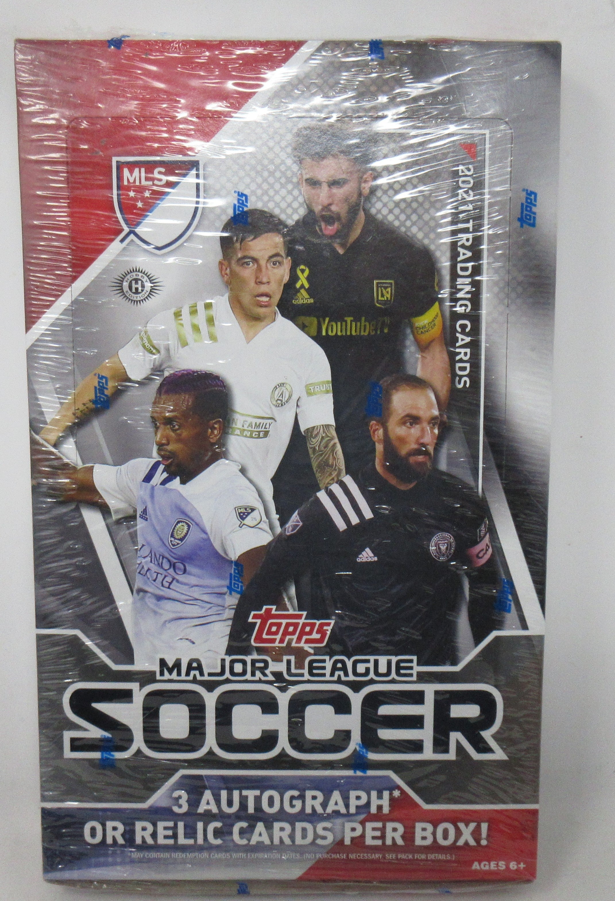 2021 Topps MLS Soccer Box (Hobby) (24/8)