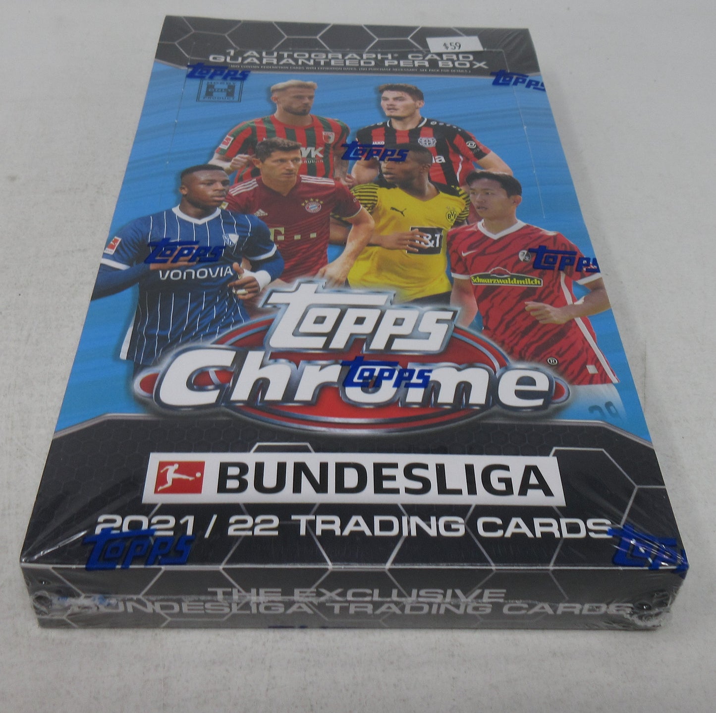 2021/22 Topps Chrome Bundesliga Soccer Box (Hobby) (18/4)