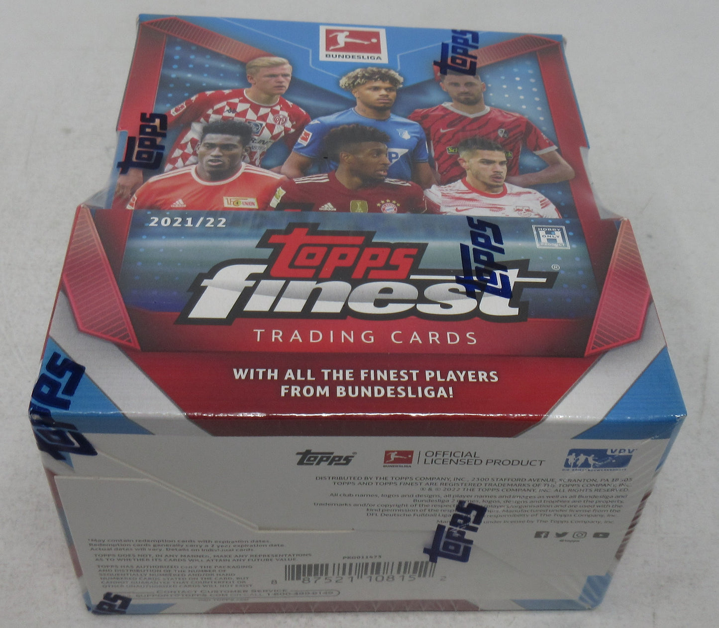 2021/22 Topps Finest Bundesliga Soccer Box (Hobby) (2/6/5)