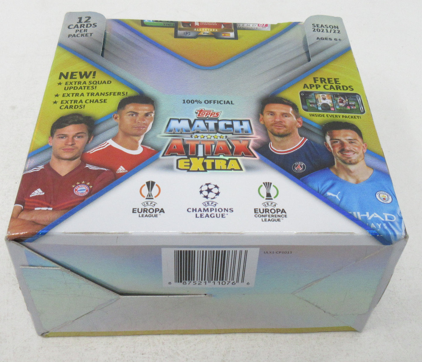 2021/22 Topps Match Attax Extra Soccer Box (24/12)