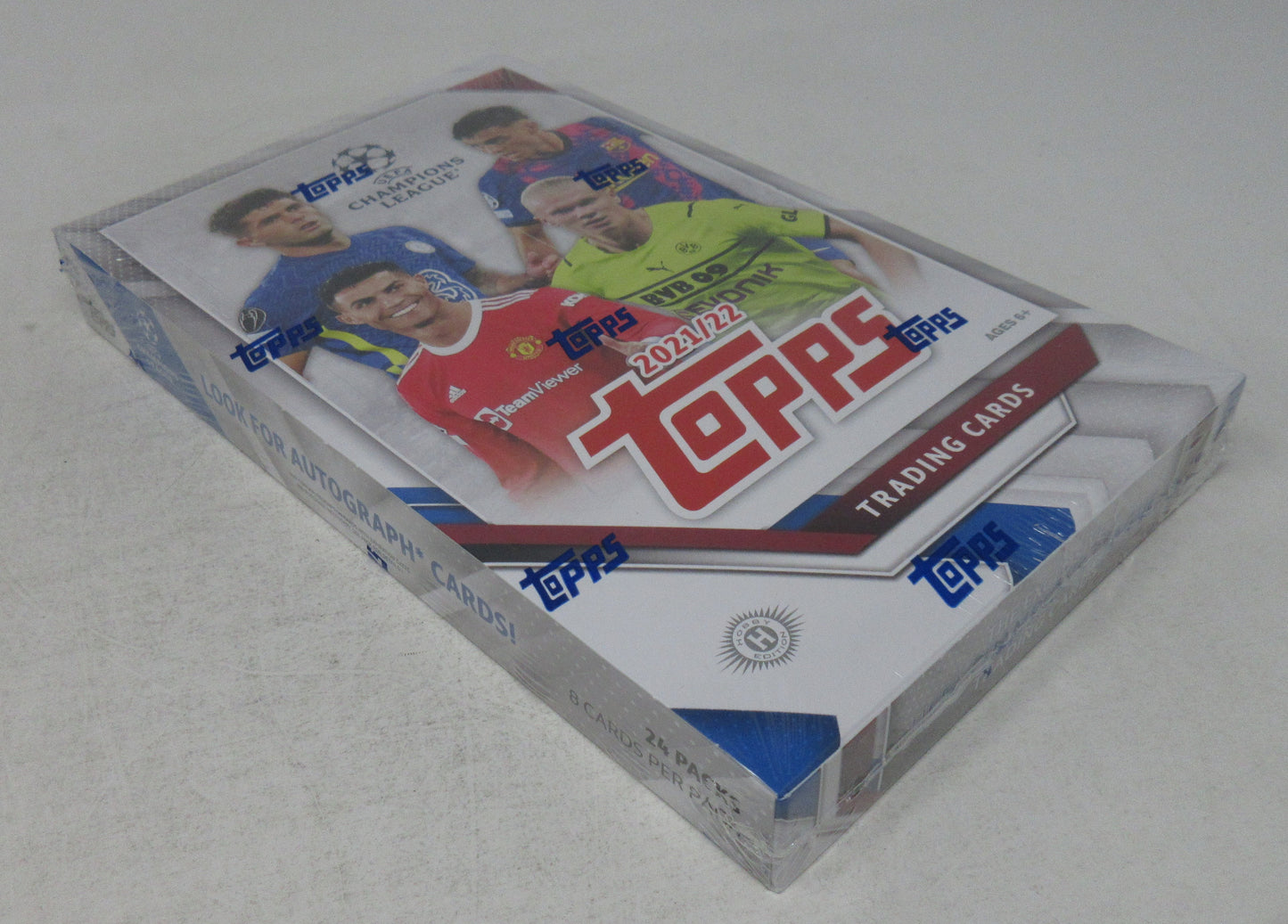 2021/22 Topps UEFA Soccer Box (Hobby) (24/8)