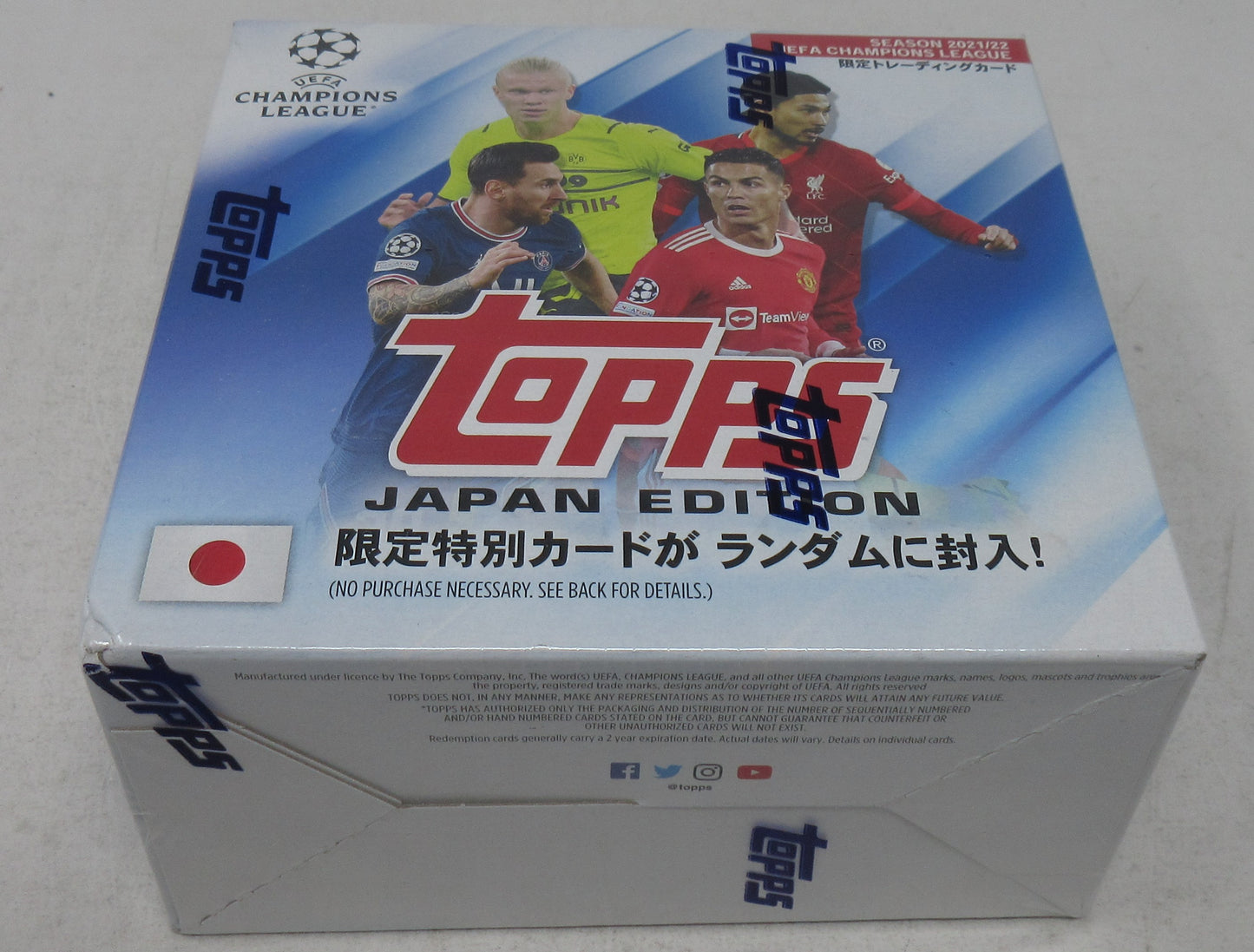 2021/22 Topps UEFA Soccer Box (Japan Edition) (7/10)
