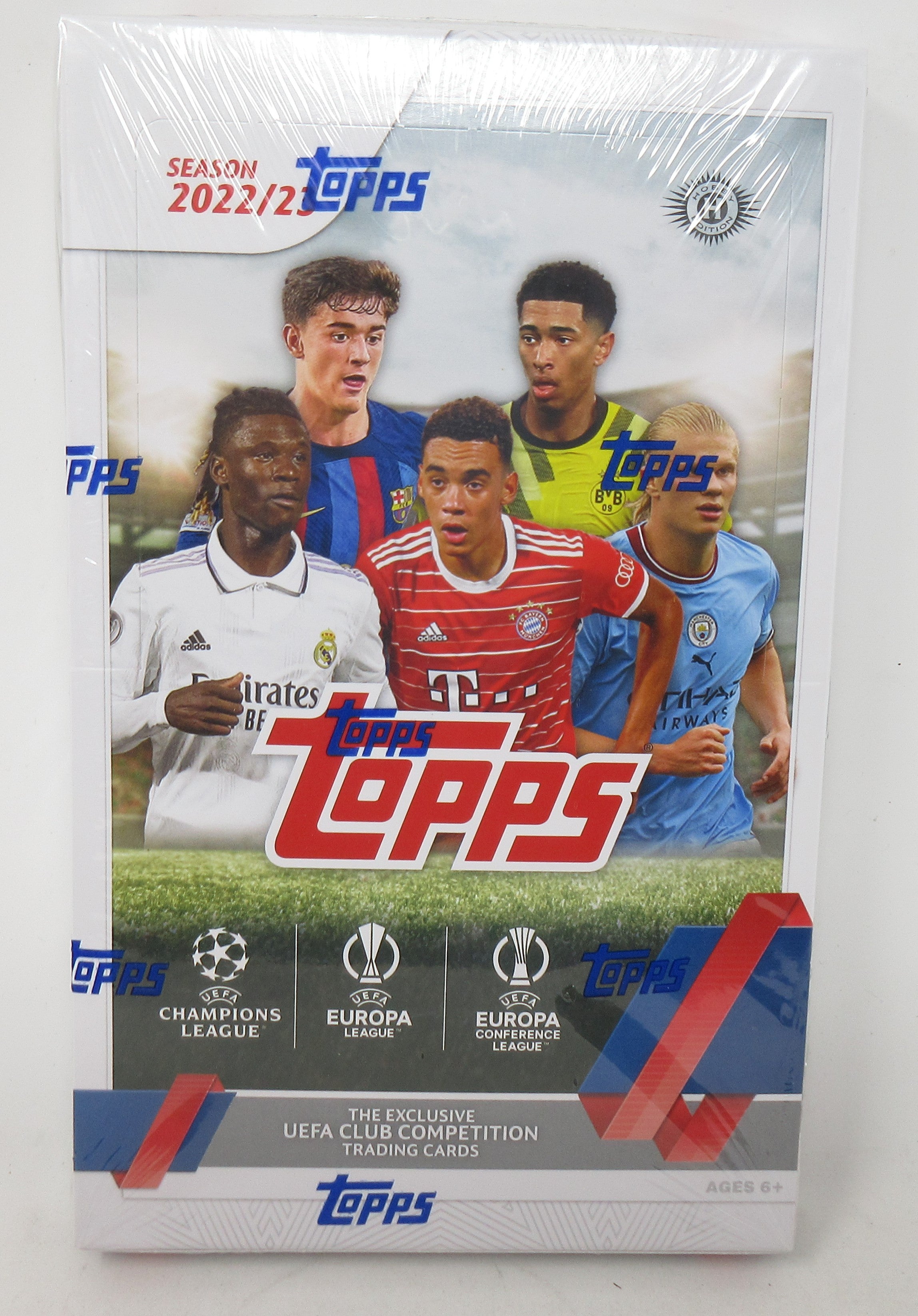 2022/23 Topps UEFA Club Competitions Soccer Box (Hobby) (24/8)