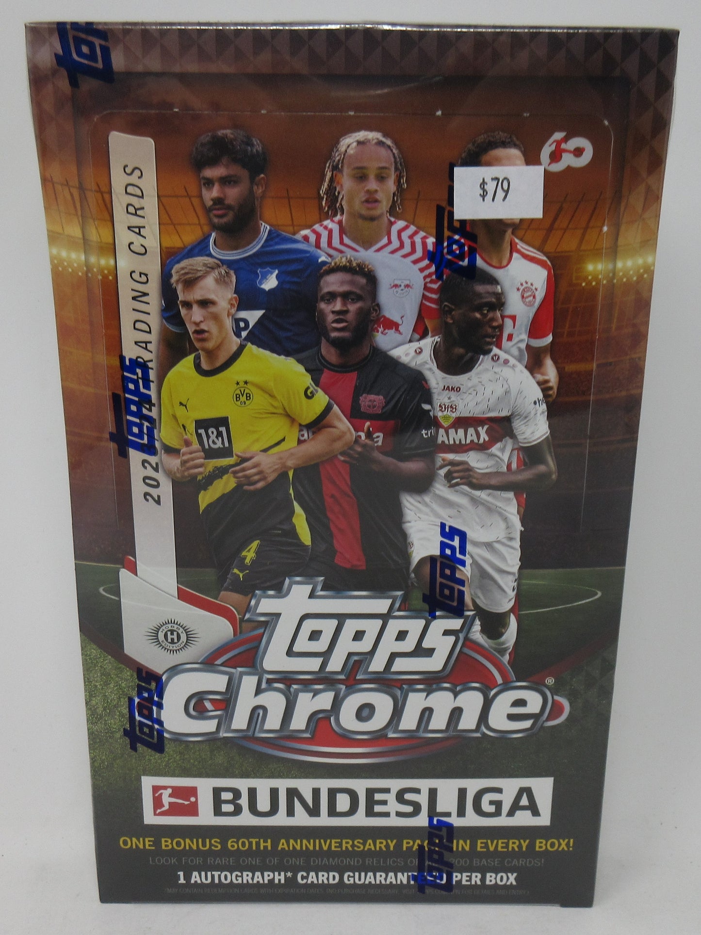 2023/24 Topps Chrome Bundesliga Soccer Box (Hobby) (20/4)