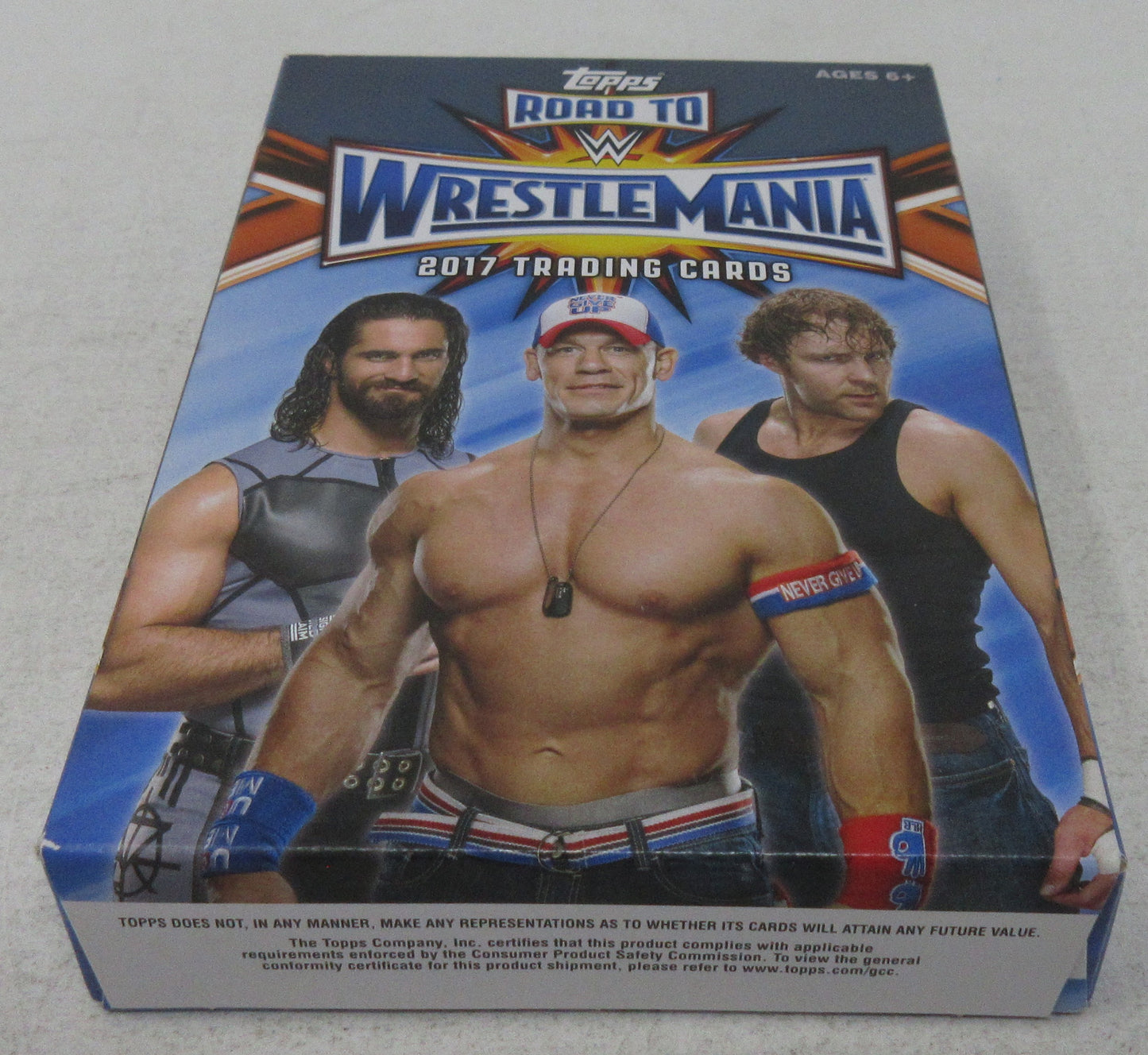 2017 Topps WWE Wrestling Road To WrestleMania Hanger Box (42 Cards)
