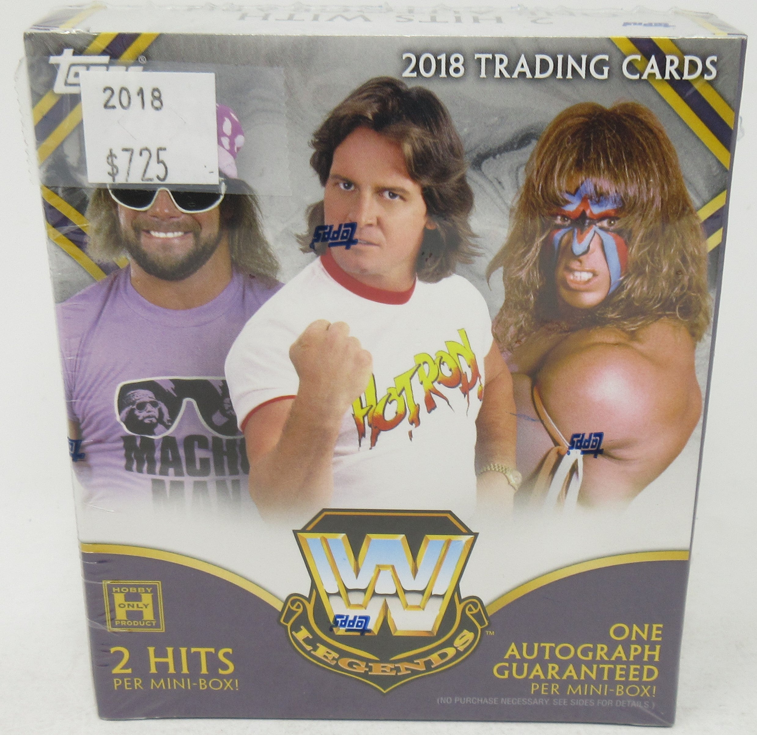 2018 Topps WWE Wrestling Legends Mini Box (Hobby) (6/5)
