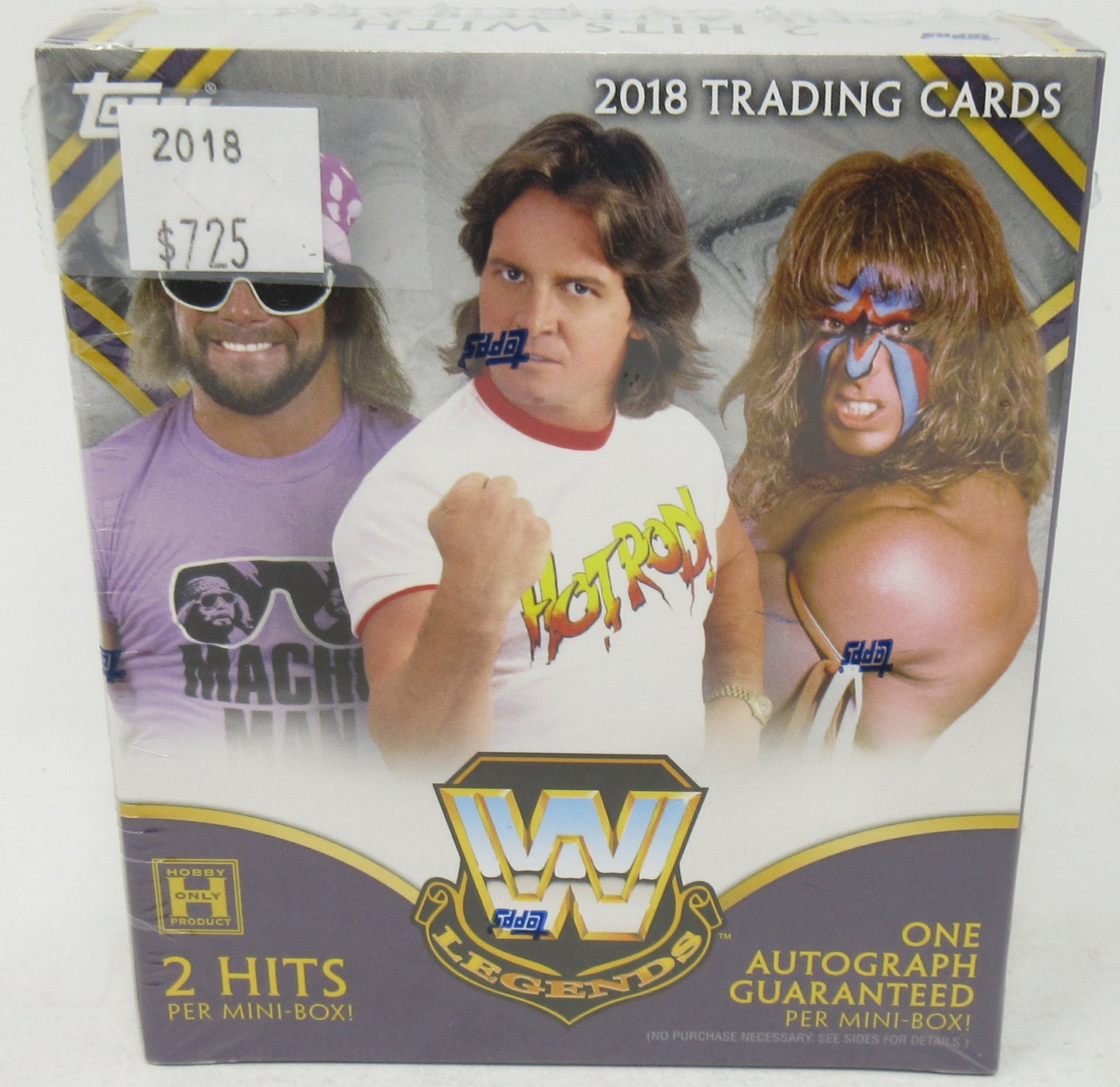 2018 Topps WWE Wrestling Legends Mini Box (Hobby) (6/5)