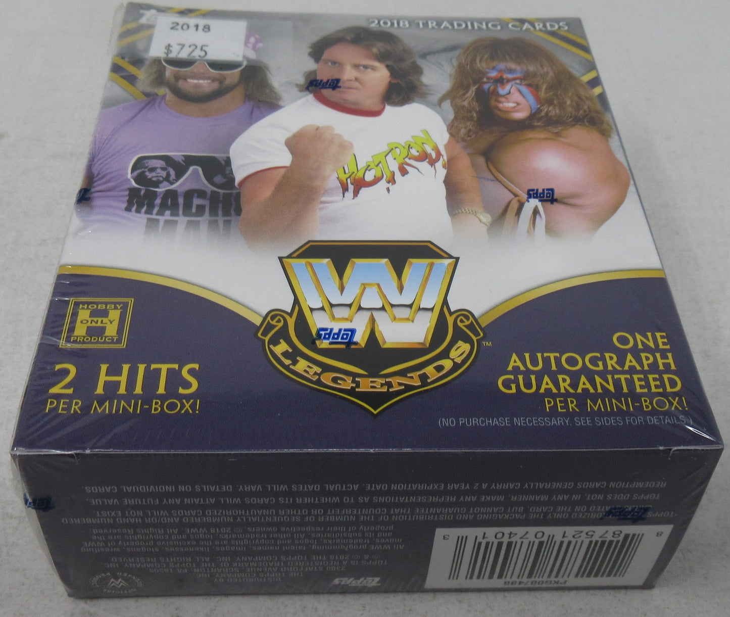 2018 Topps WWE Wrestling Legends Mini Box (Hobby) (6/5)