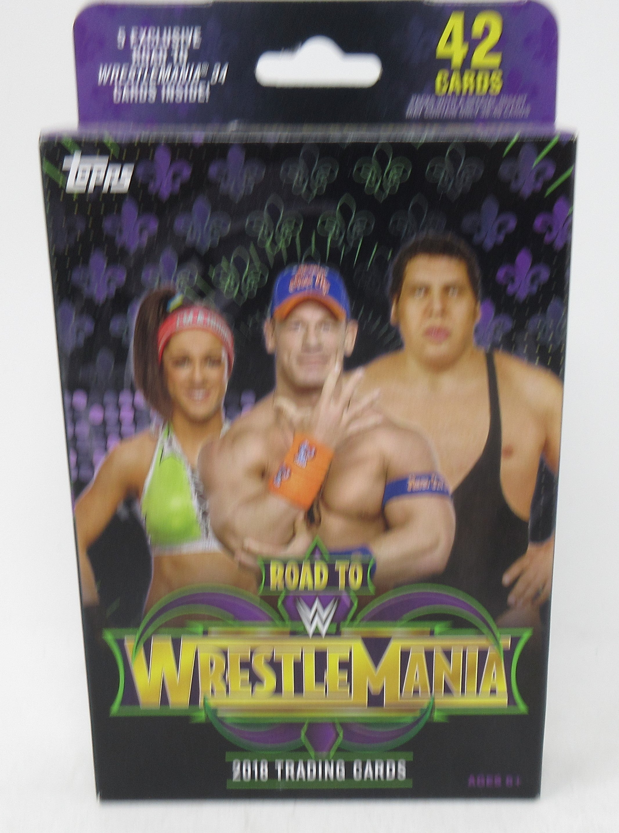 2018 Topps WWE Wrestling Road To WrestleMania Hanger Box (42 Cards)