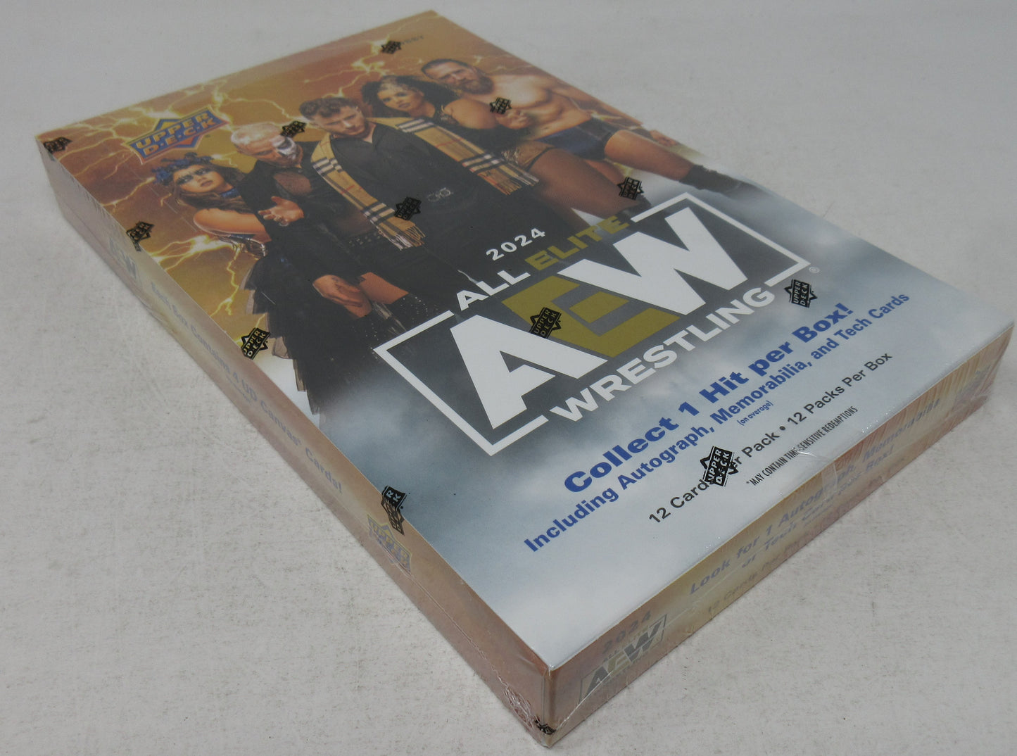 2024 Upper Deck AEW All Elite Wrestling Box (Hobby) (12/12)