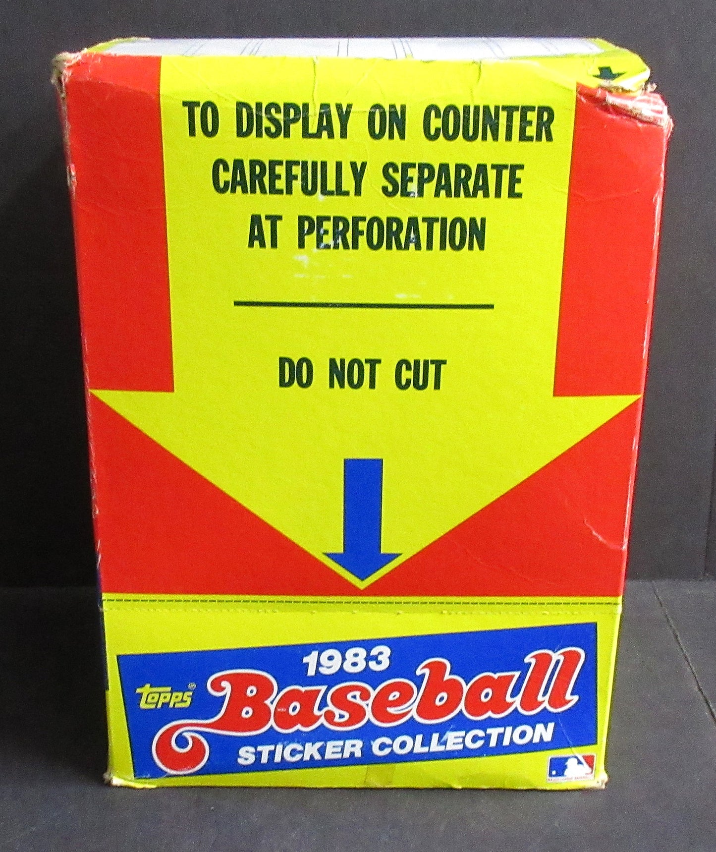 1983 Topps Baseball Stickers Box (24/30)