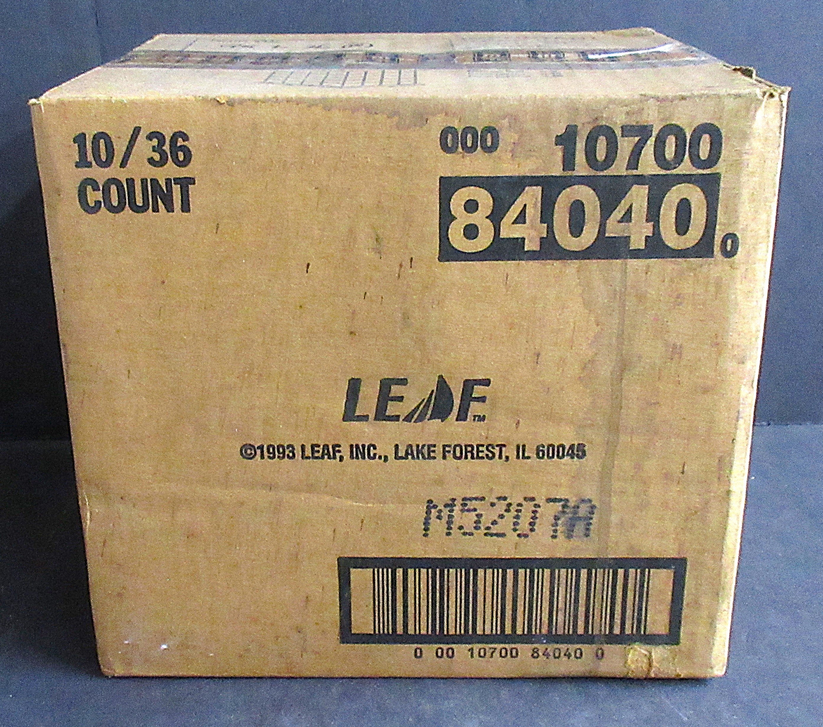 1995 Leaf Baseball Series 2 Case (Retail) (10 Box) (84040)
