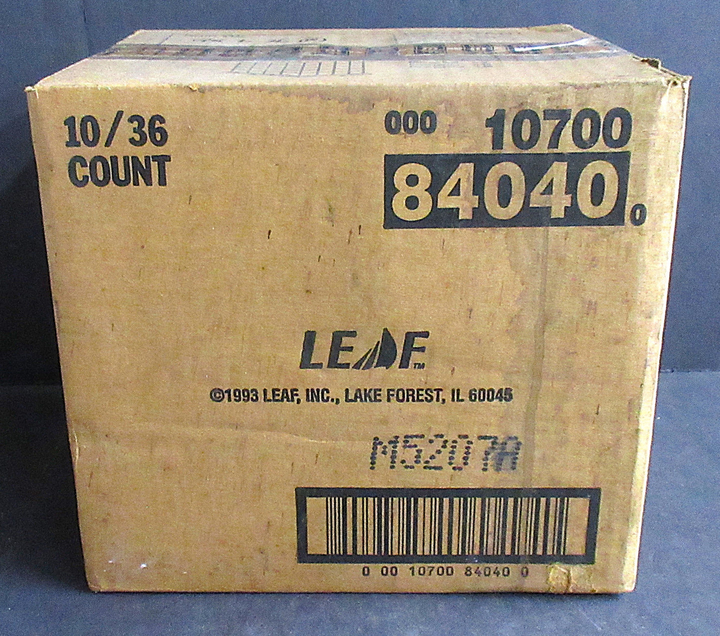 1995 Leaf Baseball Series 2 Case (Retail) (10 Box) (84040)